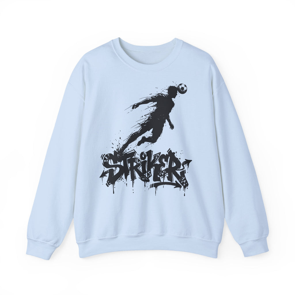 Soccer Striker 01: Frontprint, Unisex Sweatshirt