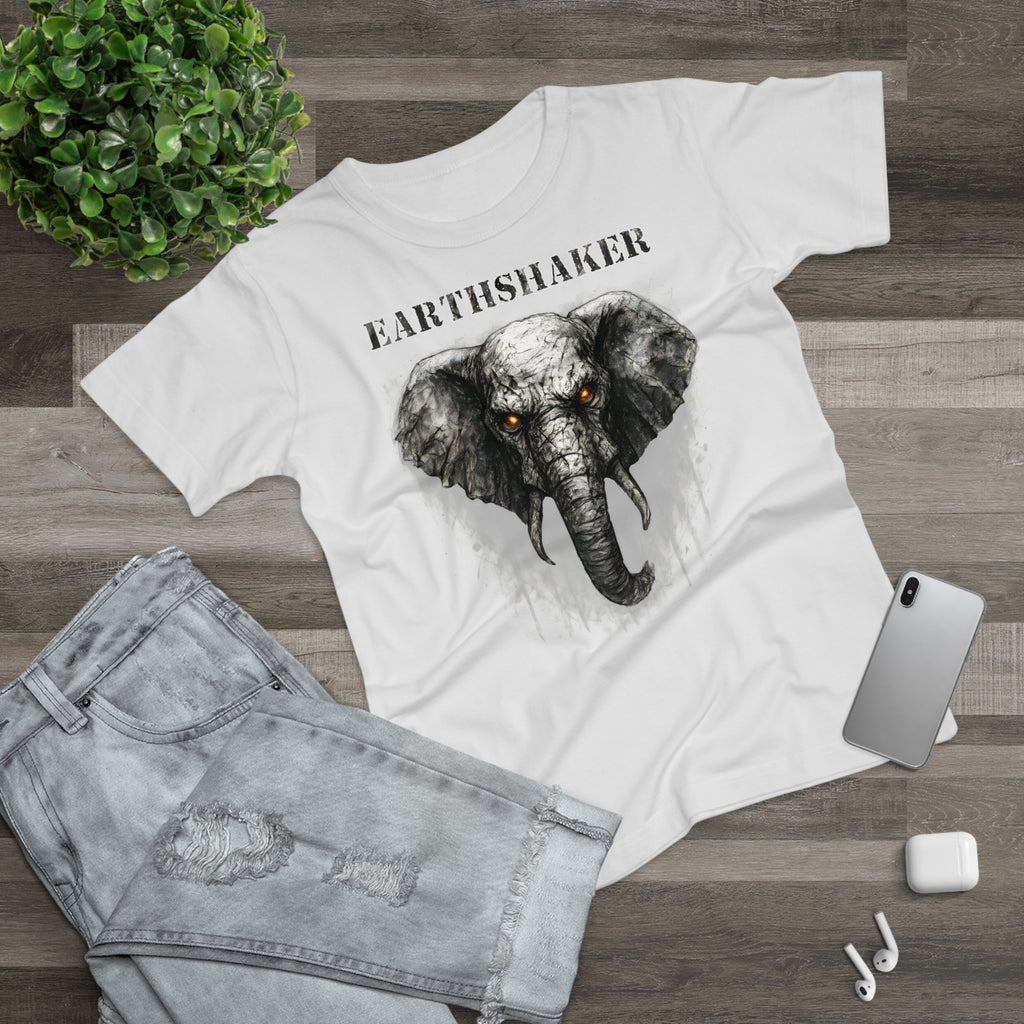 Elefant: Frontprint, Womens' T-Shirt - Animal-Collection