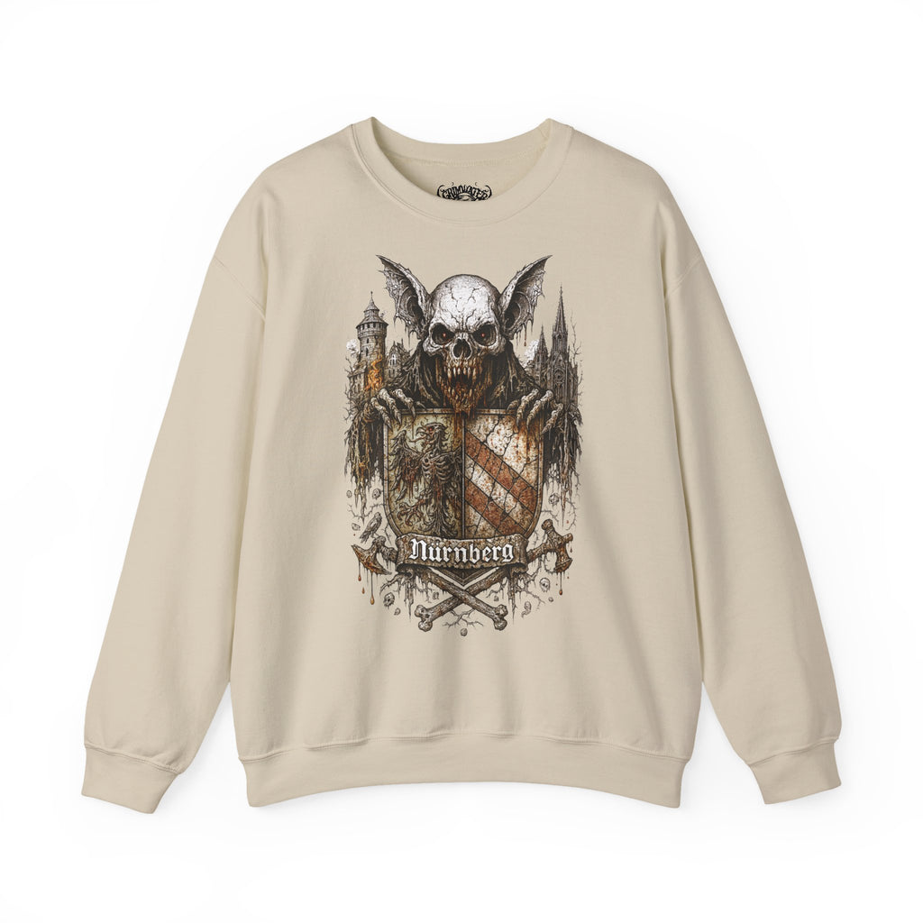 Nürnberg: Frontprint, Unisex Sweatshirt **Grimwater-Edition**