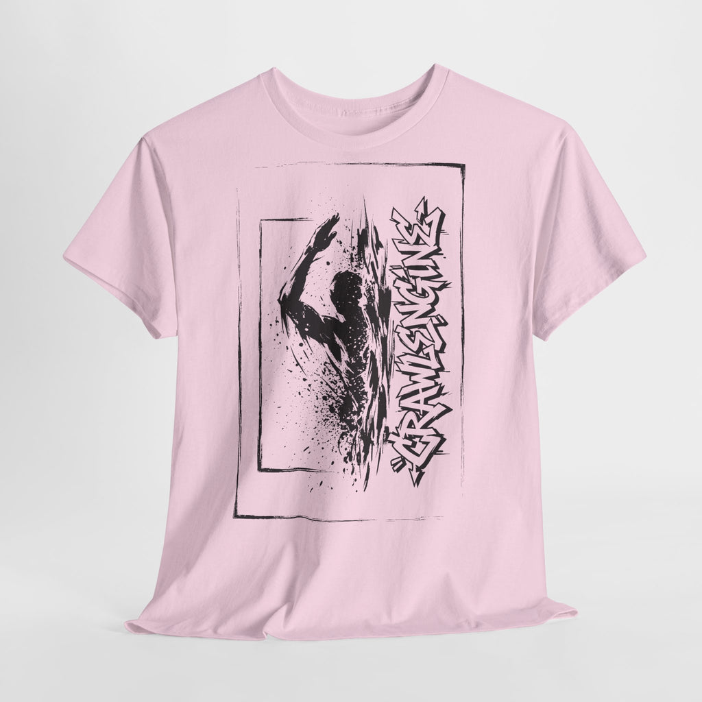 Schwimmen - CRAWLENGINE II: Frontprint, Unisex T-Shirt