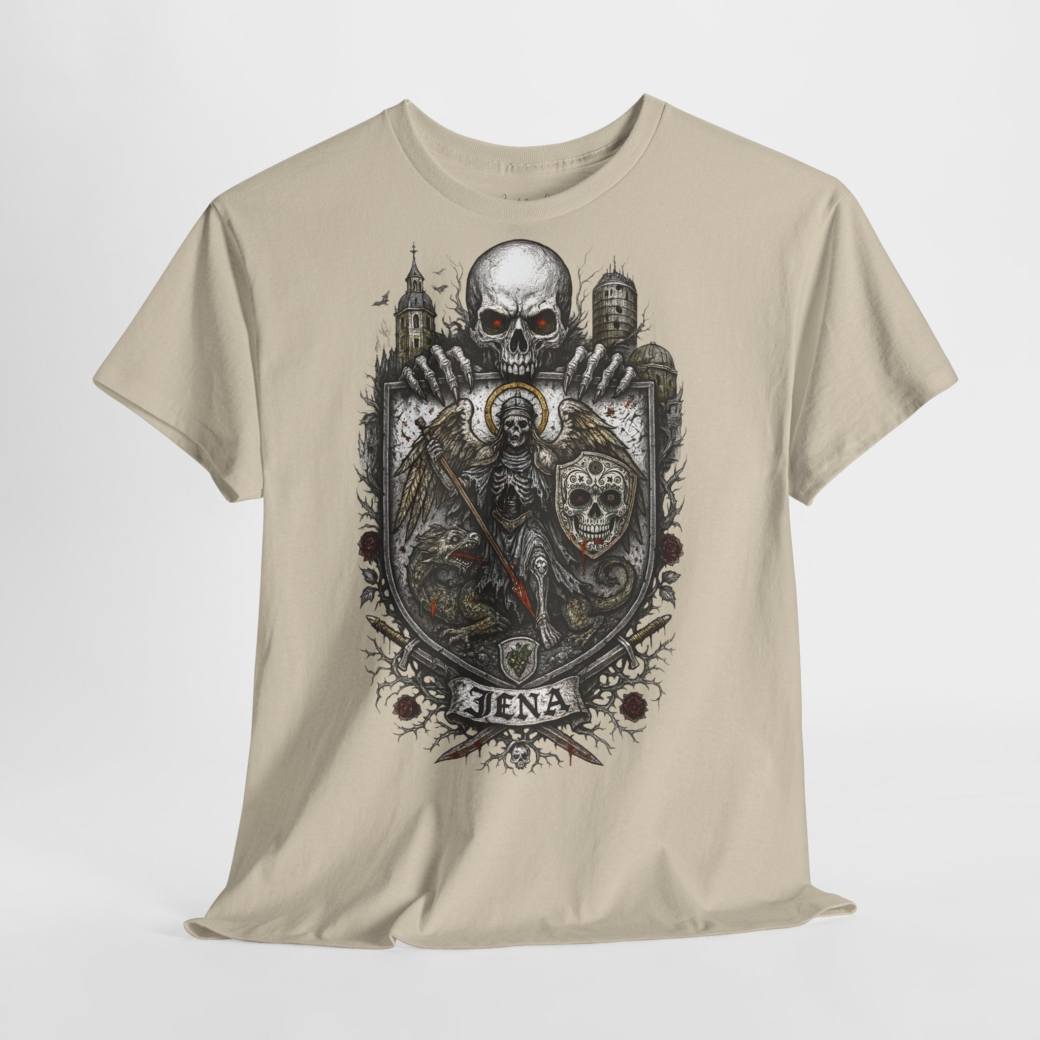 Jena: Frontprint, Unisex T-Shirt **Grimwater-Edition**