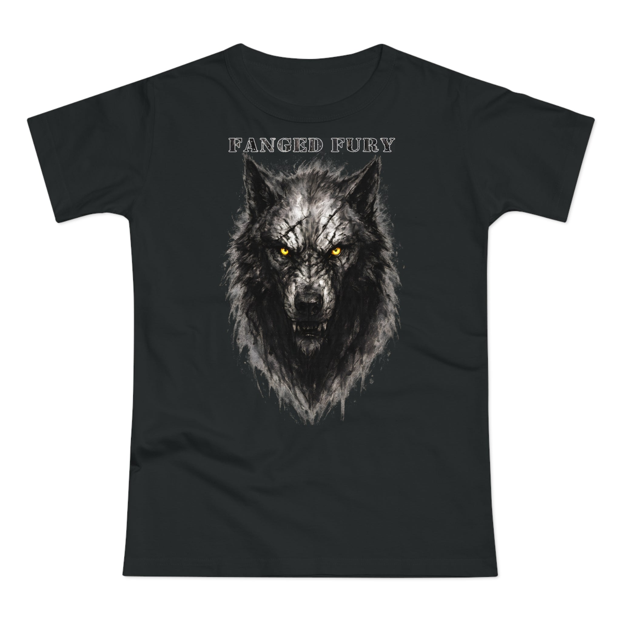 Wolf: Frontprint, Womens' T-Shirt - Animal-Collection