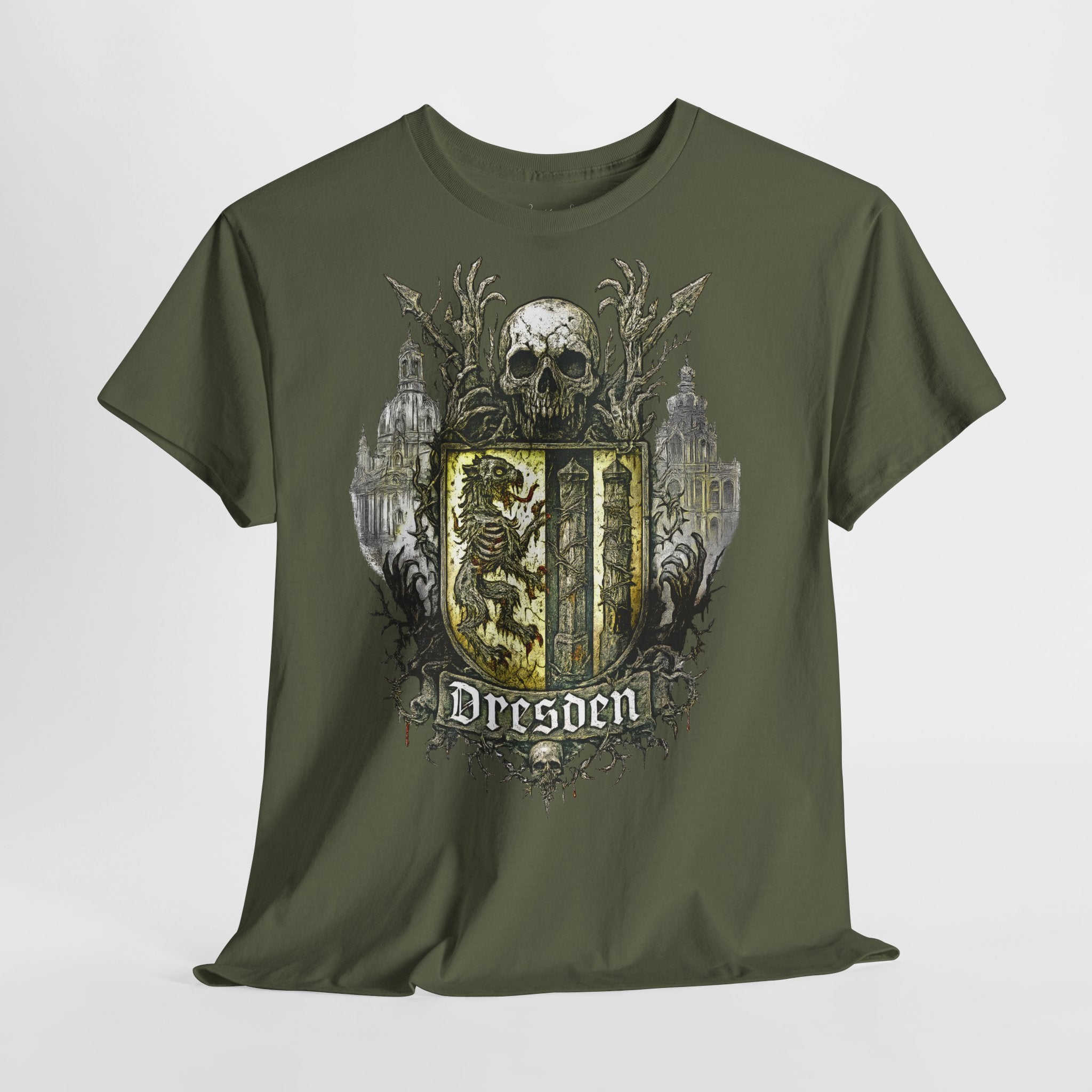 Dresden: Frontprint, Unisex T-Shirt **Grimwater-Edition**