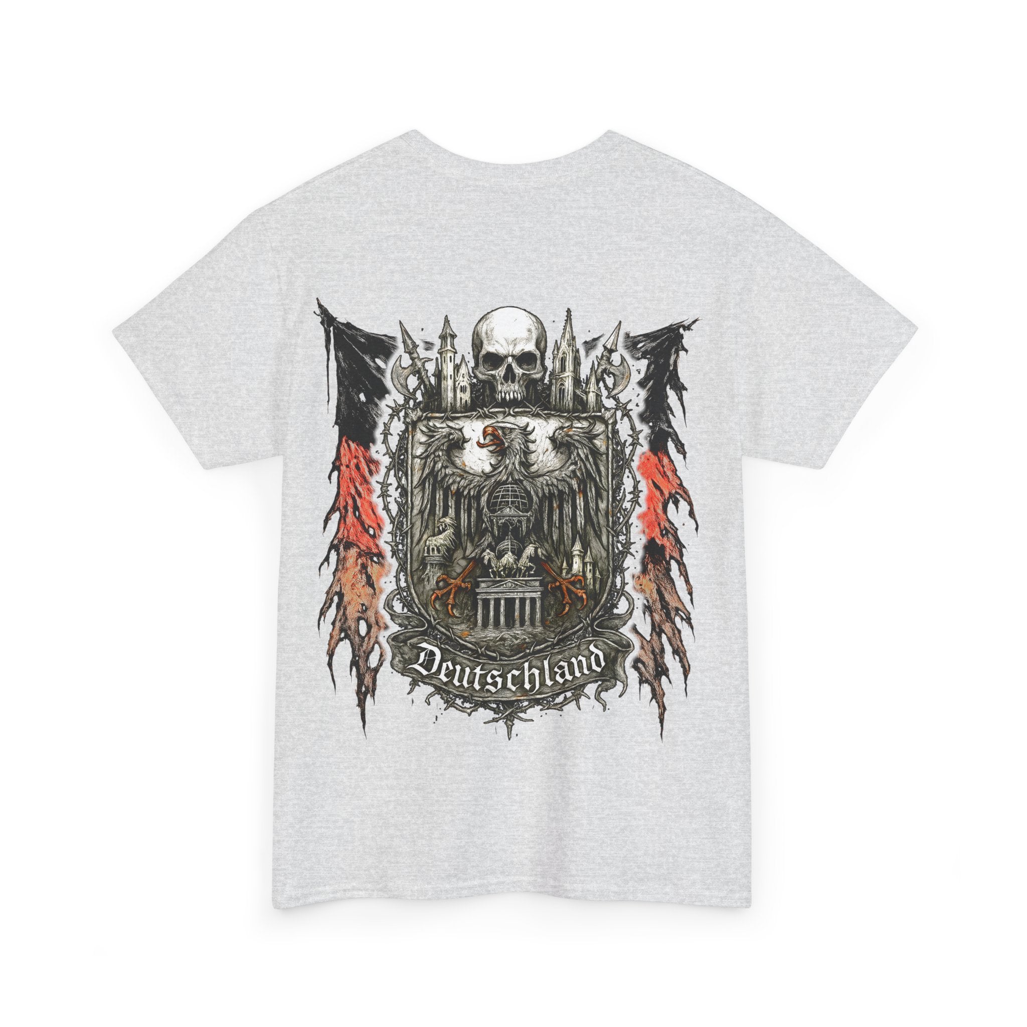 Deutschland: Front-/Backprint, Unisex T-Shirt **Grimwater-Edition** (Germany)