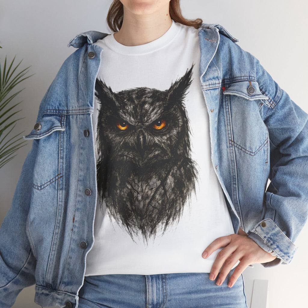 Uhu: Frontprint, Unisex T-Shirt - Animal-Collection