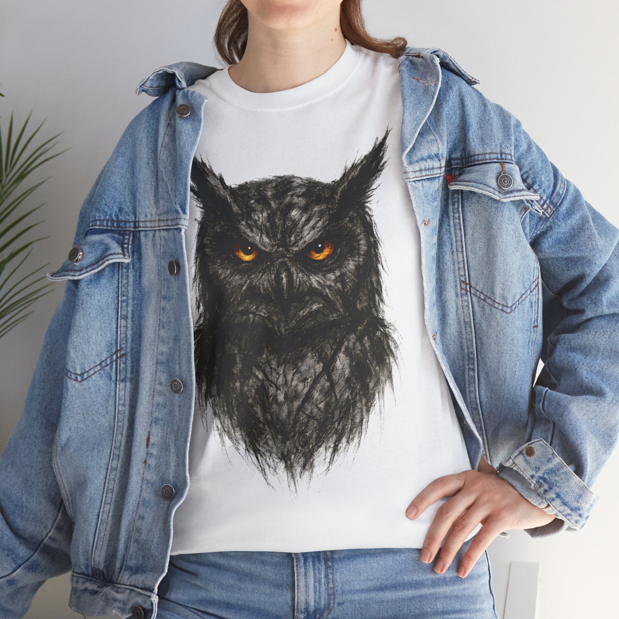 Uhu: Frontprint, Unisex T-Shirt - Animal-Collection