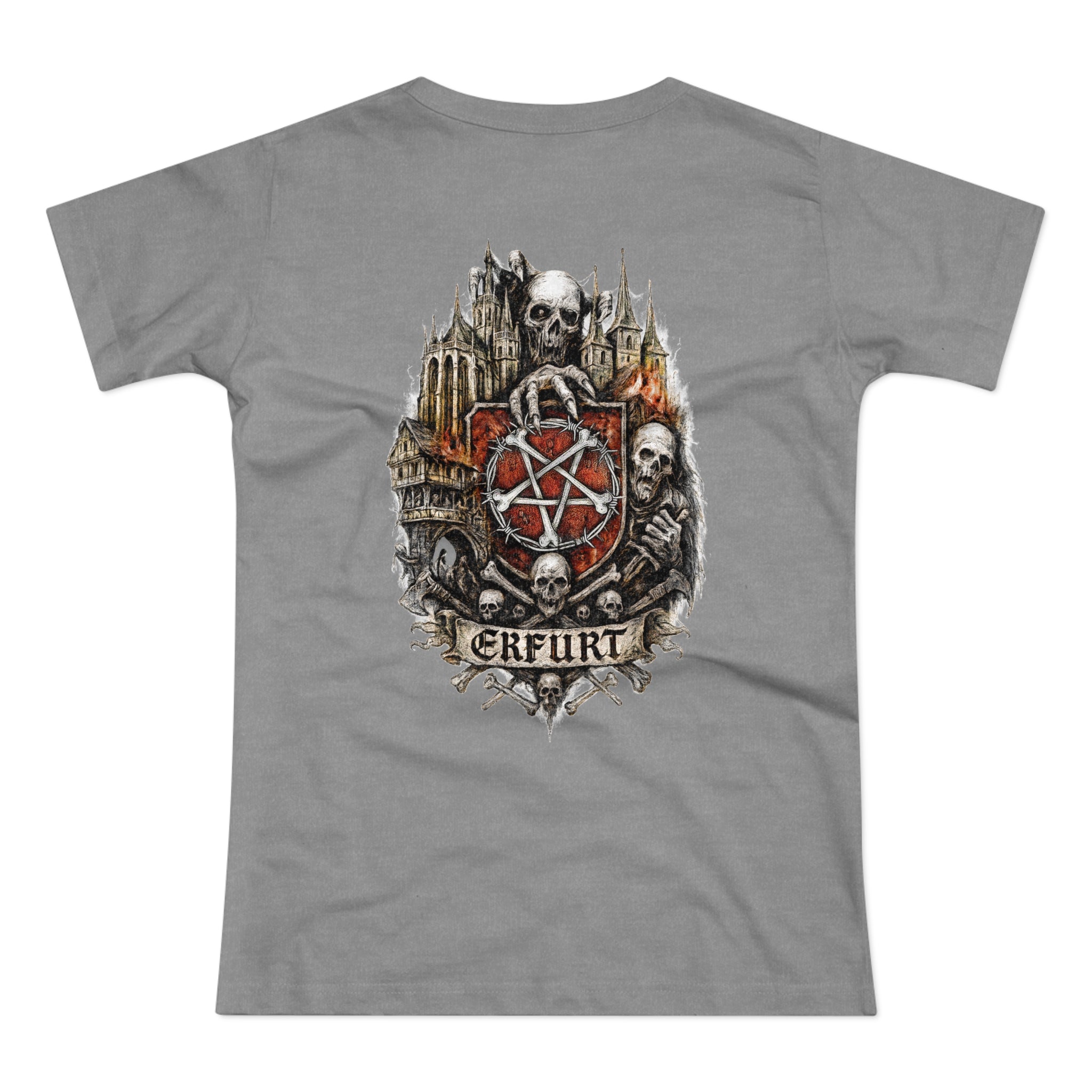 Erfurt: Front-/Backprint, Womens' T-Shirt **Grimwater-Edition**