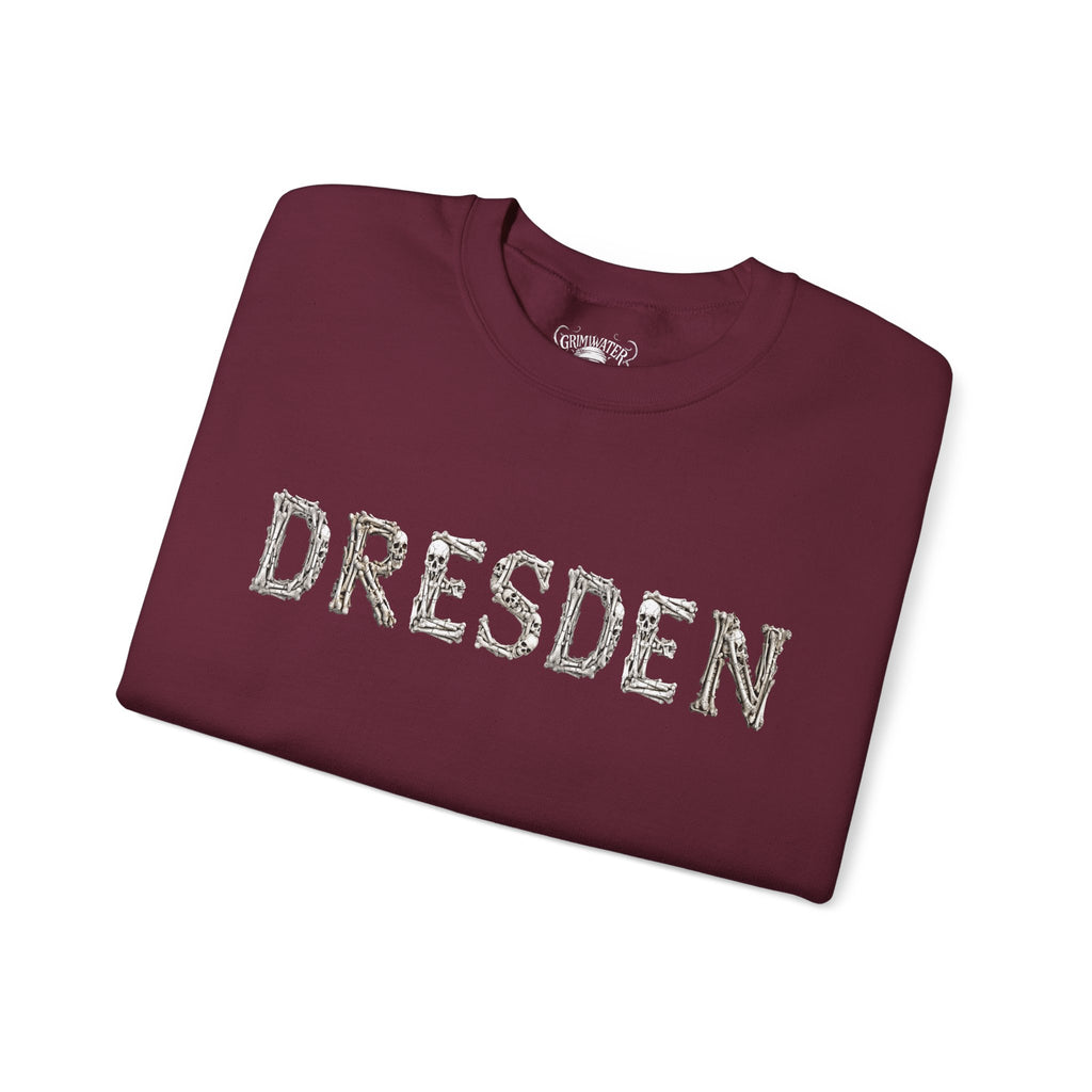 Dresden: Front-/Backprint, Unisex Sweatshirt **Grimwater-Edition**
