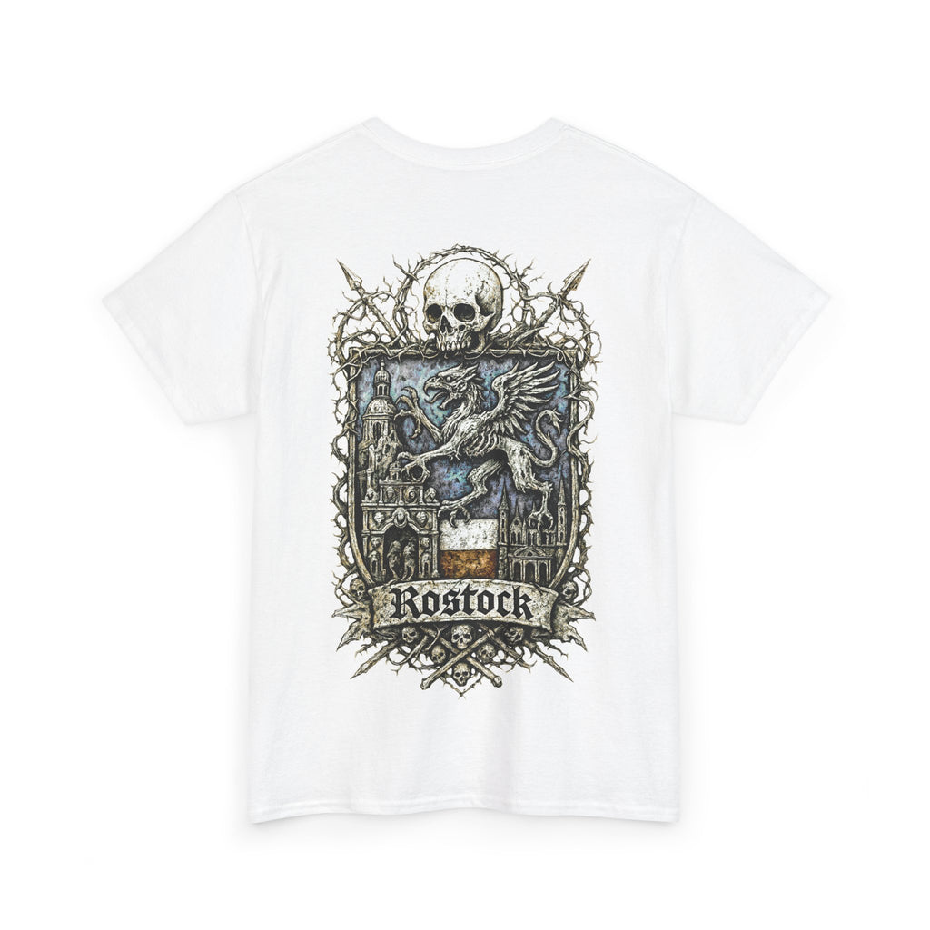 Rostock: Front-/Backprint, Unisex T-Shirt **Grimwater-Edition**