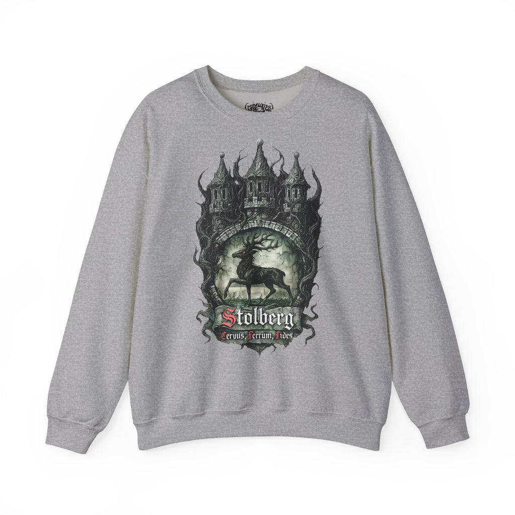 Stolberg: Harz-Collection, Frontprint, Unisex Sweatshirt **Grimwater-Edition**