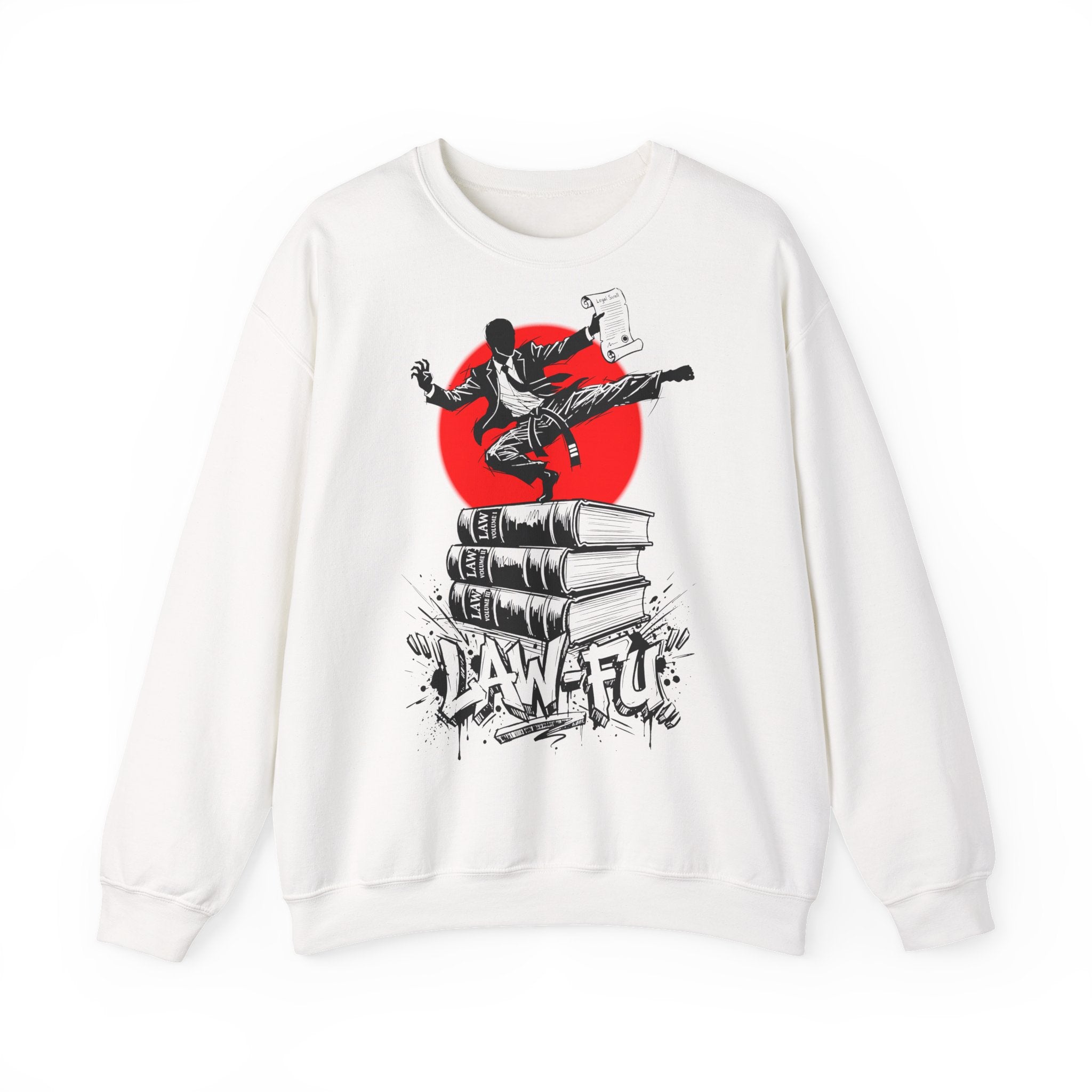 Law-Fu-Lawyer 02: Frontprint, Unisex Sweathirt