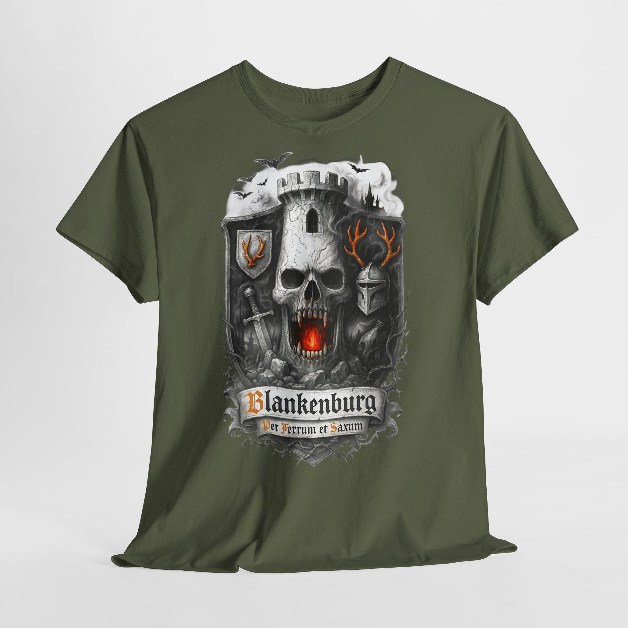 Blankenburg: Frontprint, Unisex T-Shirt **Grimwater-Edition**