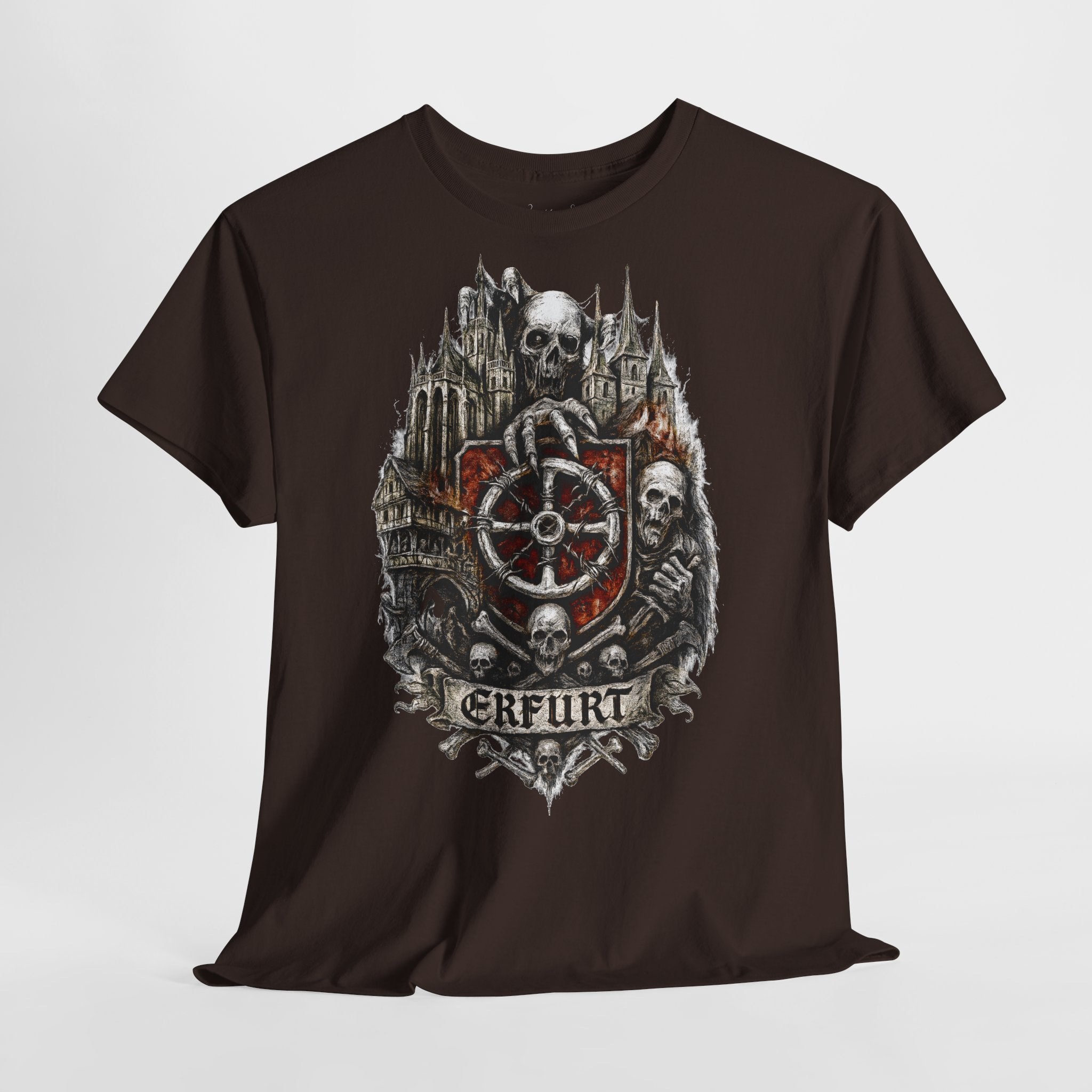 Erfurt: Frontprint, Unisex T-Shirt **Grimwater-Edition**