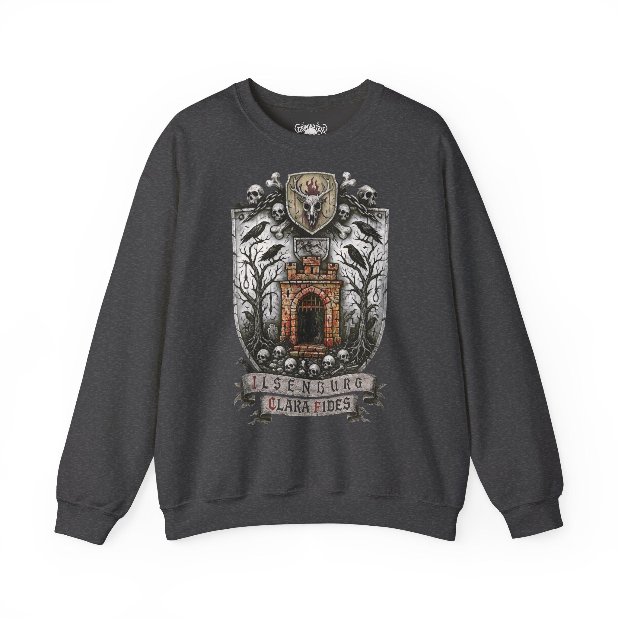 Ilsenburg: Harz-Collection, Frontprint, Unisex Sweatshirt **Grimwater-Edition**
