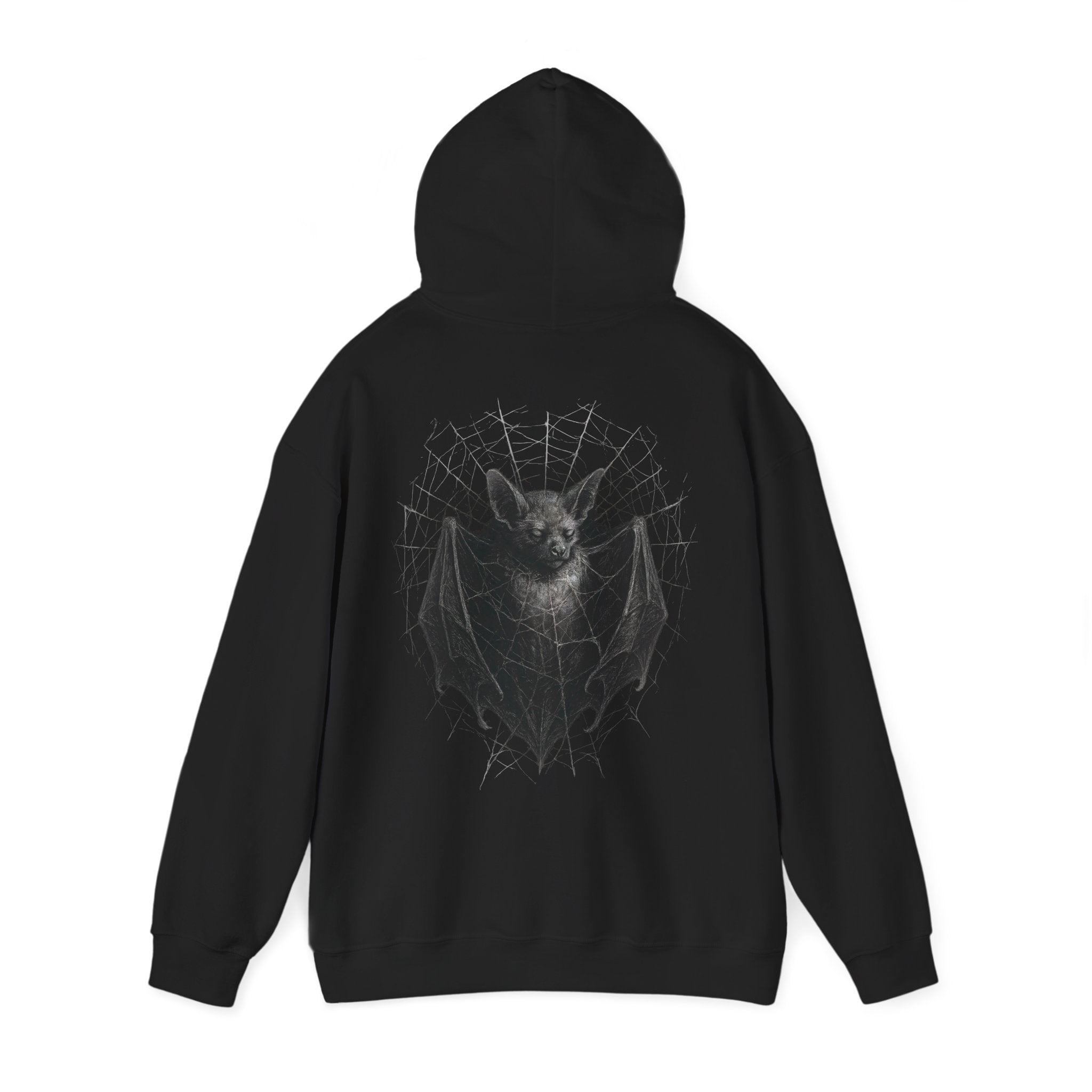 Fledermaus - Sleeping Beauty: Backprint, Unisex Hoodie Gothic
