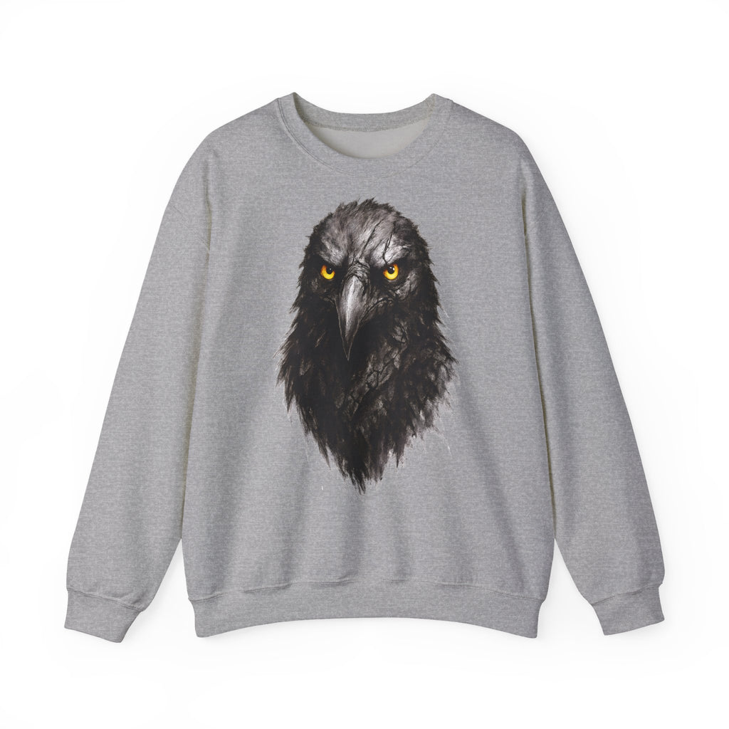 Rabe: Animals-Collection, Frontprint, Unisex Sweatshirt, Mystical Raven