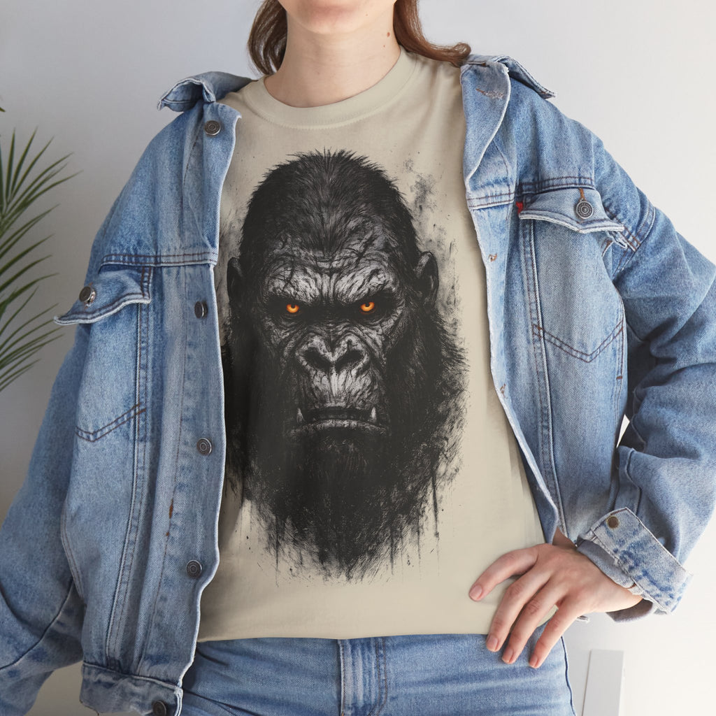 Gorilla: Frontprint, Unisex T-Shirt - Animal-Collection