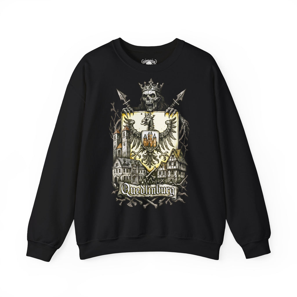 Quedlinburg: Frontprint, Unisex Sweatshirt **Grimwater-Edition**