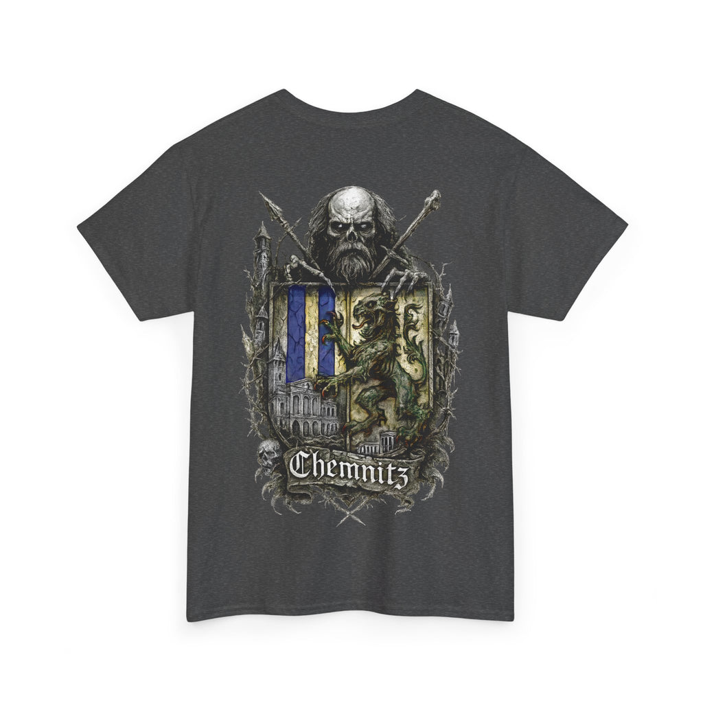 Chemnitz: Front-/Backprint, Unisex T-Shirt **Grimwater-Edition**