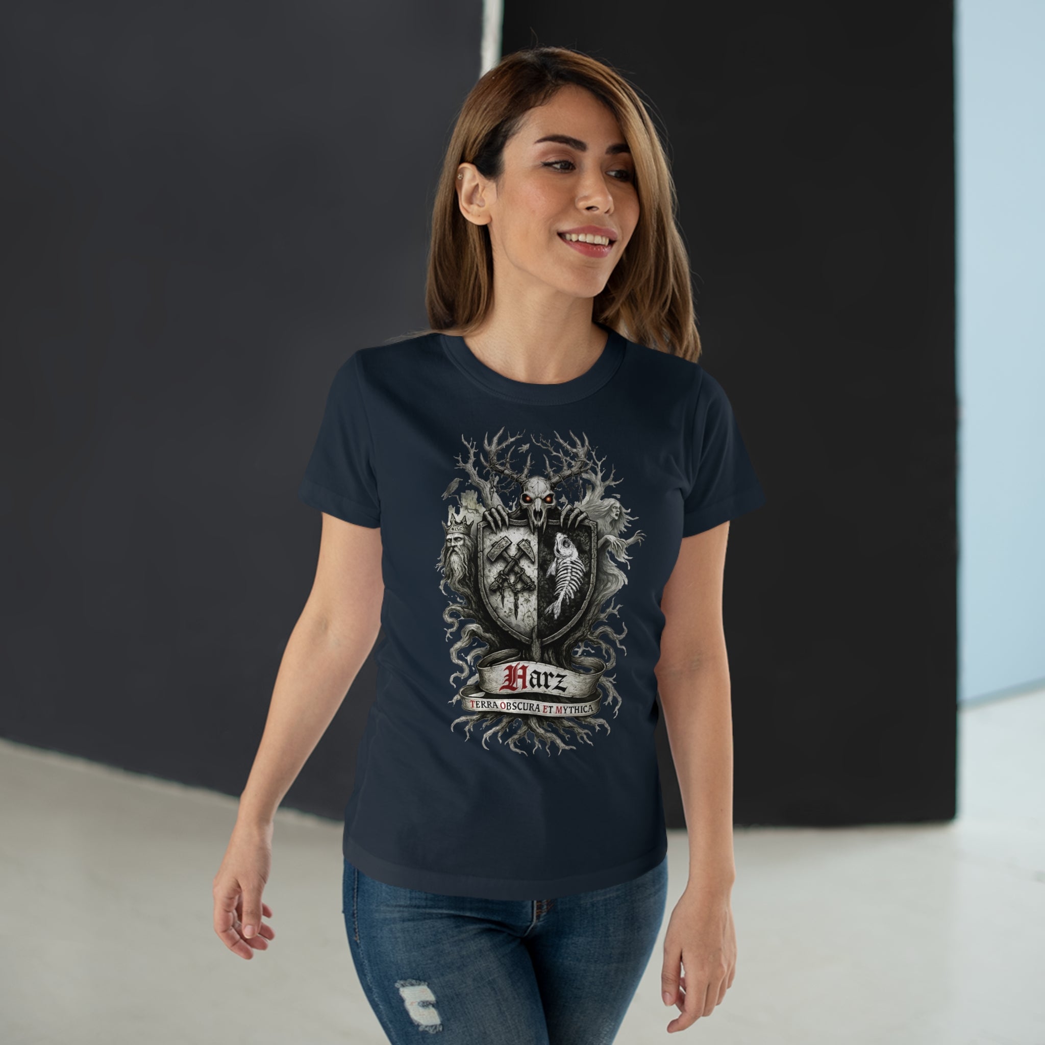 Der Harz: Frontprint, Womens' T-Shirt **Grimwater-Edition**