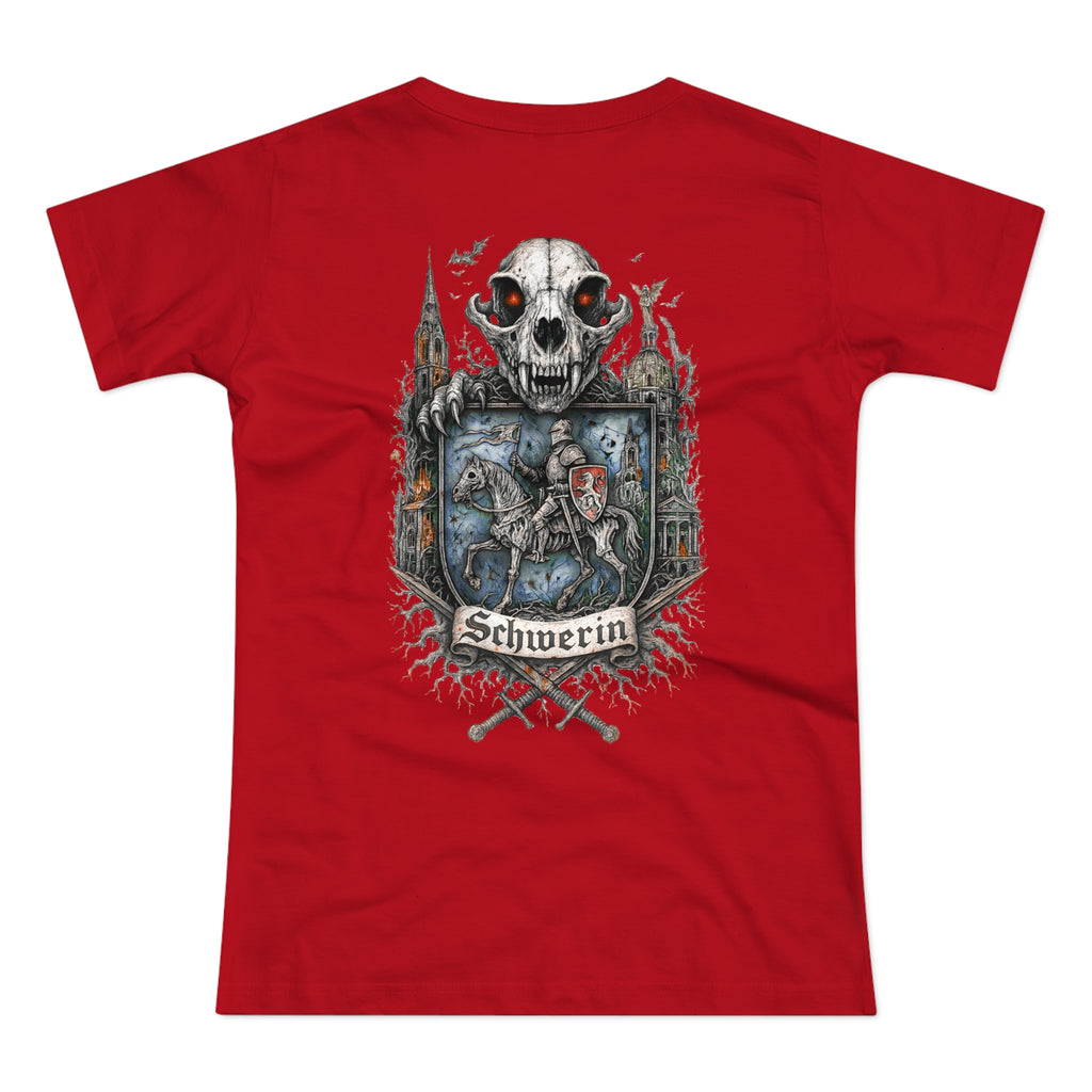 Schwerin: Front-/Backprint, Womens' T-Shirt **Grimwater-Edition**