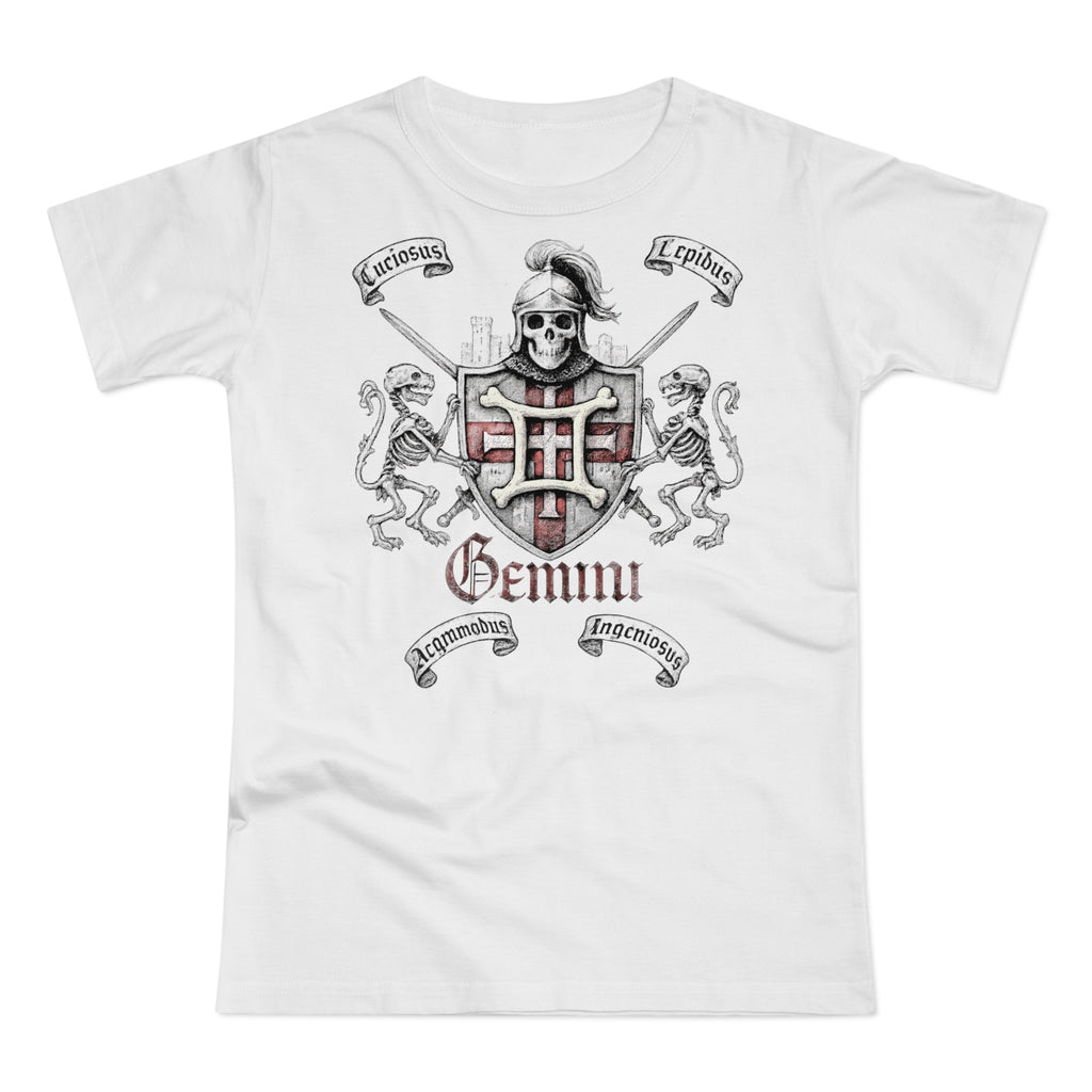 Zwilling: Frontprint, Womens' T-Shirt **Grimwater Edition** Sternzeichen Astrologie  (Gemini)