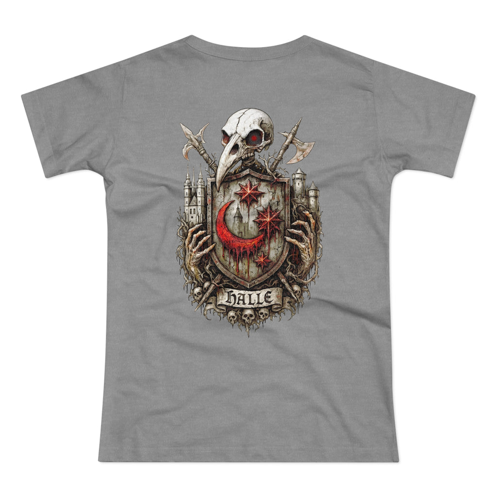 Halle: Front-/Backprint, Womens' T-Shirt **Grimwater-Edition**