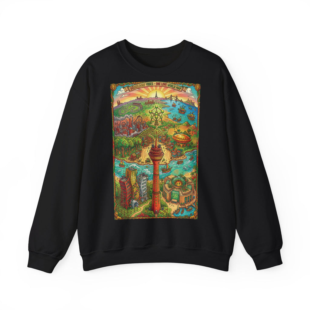Düsseldorf Reggae Edition: Frontprint, Unisex Sweatshirt