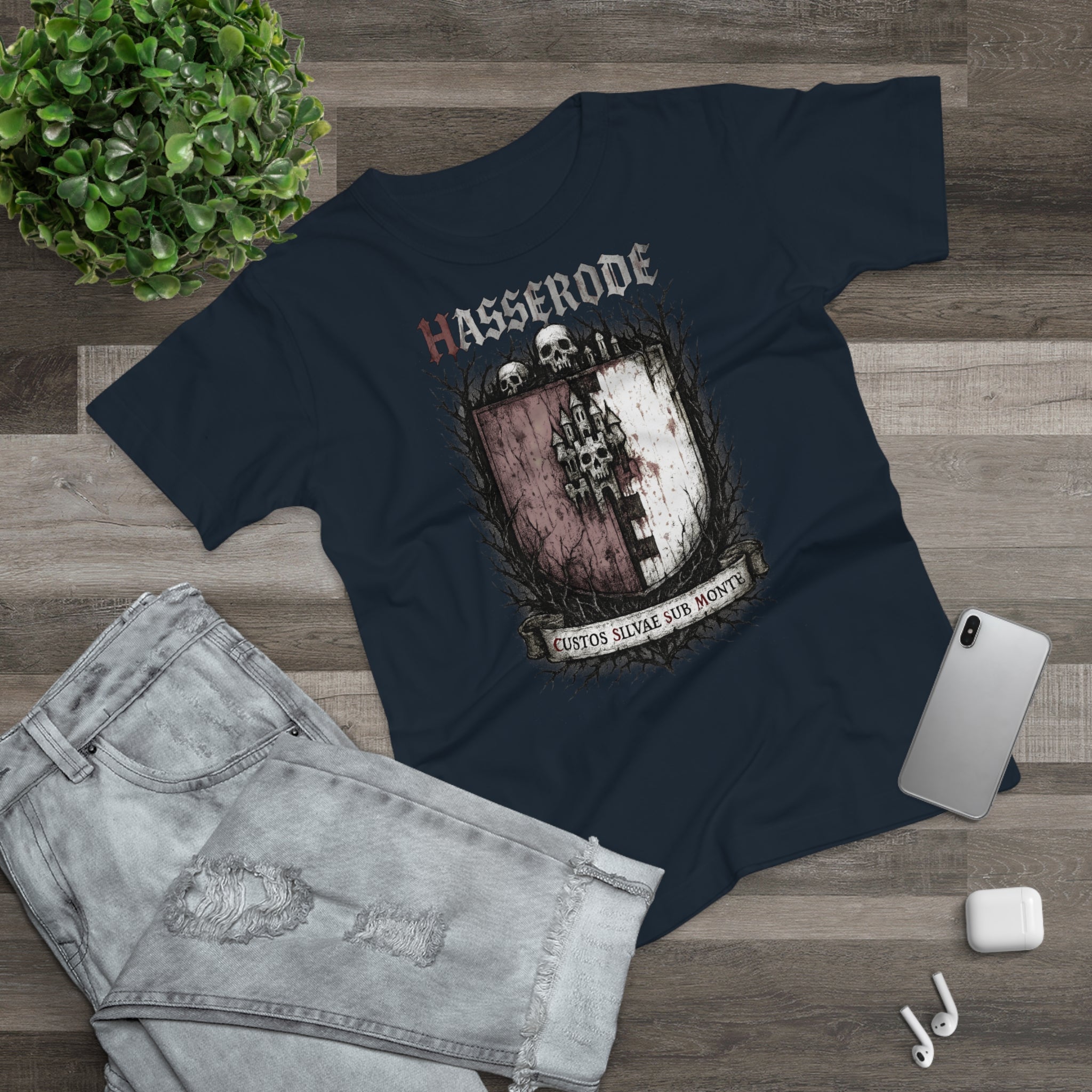 Hasserode: Frontprint, Womens' T-Shirt **Grimwater-Edition**