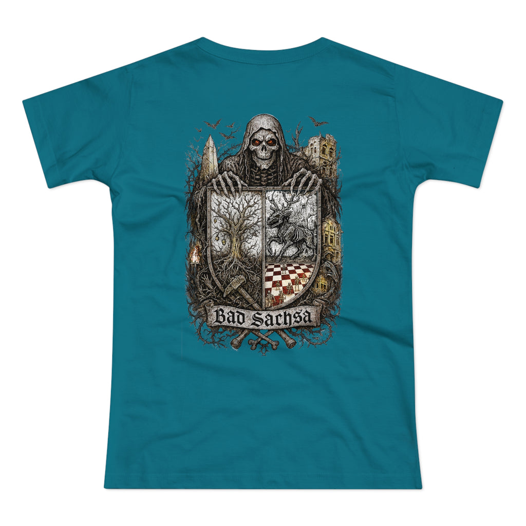 Bad Sachsa: Front-/Backprint, Womens' T-Shirt **Grimwater-Edition**