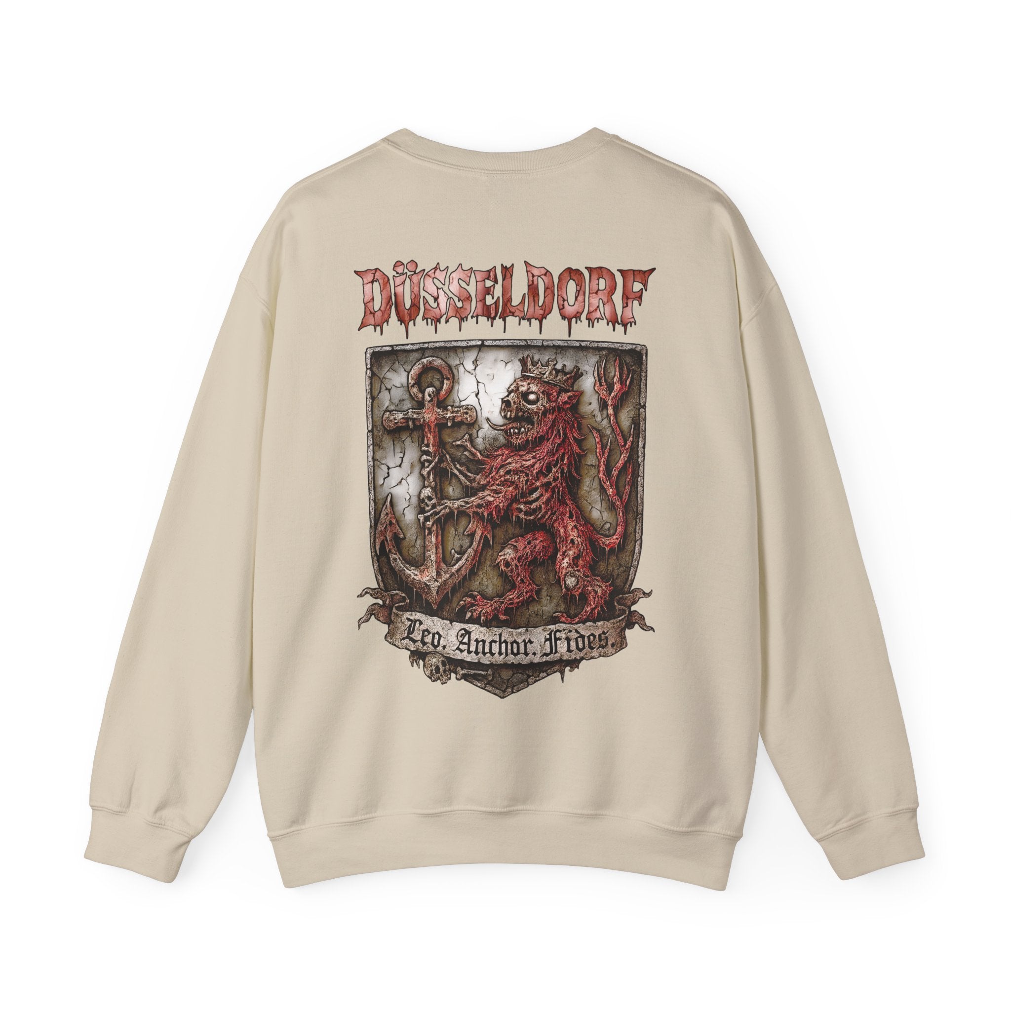 Düsseldorf: Front-/Backprint - Unisex Sweatshirt **Grimwater-Edition**