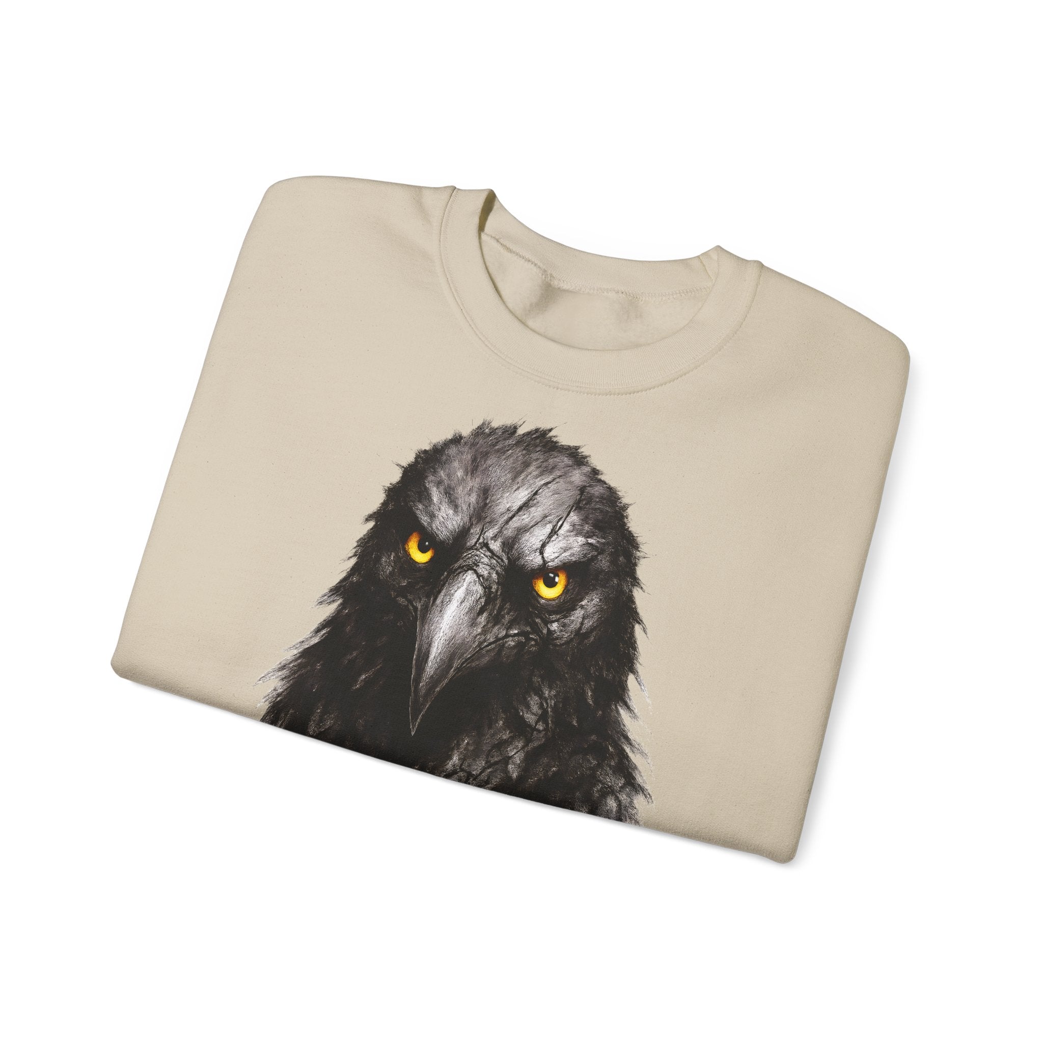 Rabe: Animals-Collection, Frontprint, Unisex Sweatshirt, Mystical Raven