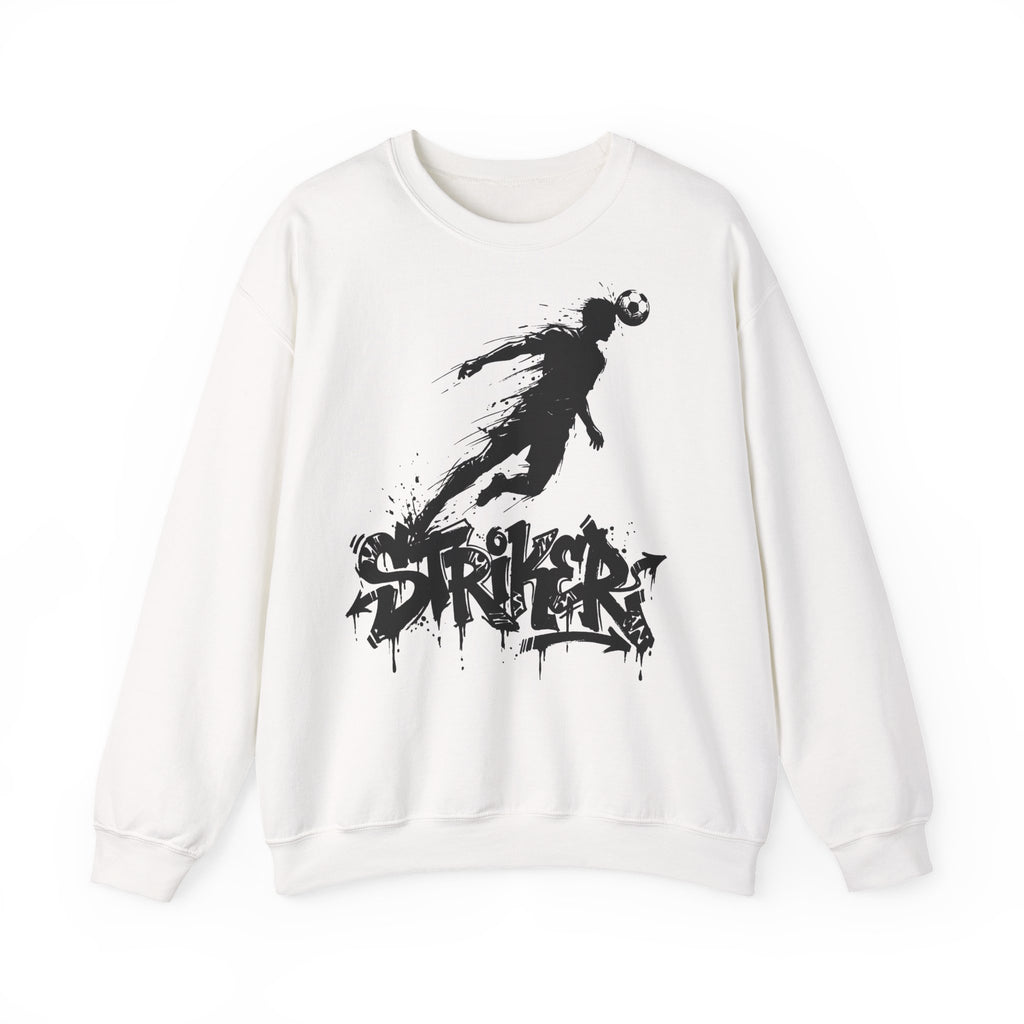 Soccer Striker 01: Frontprint, Unisex Sweatshirt