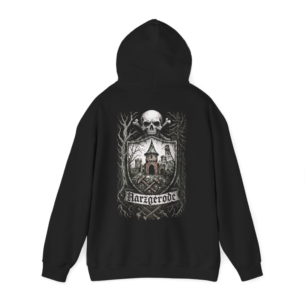 Harzgerode: Front-/Backprint Unisex Hoodie **Grimwater-Edition**