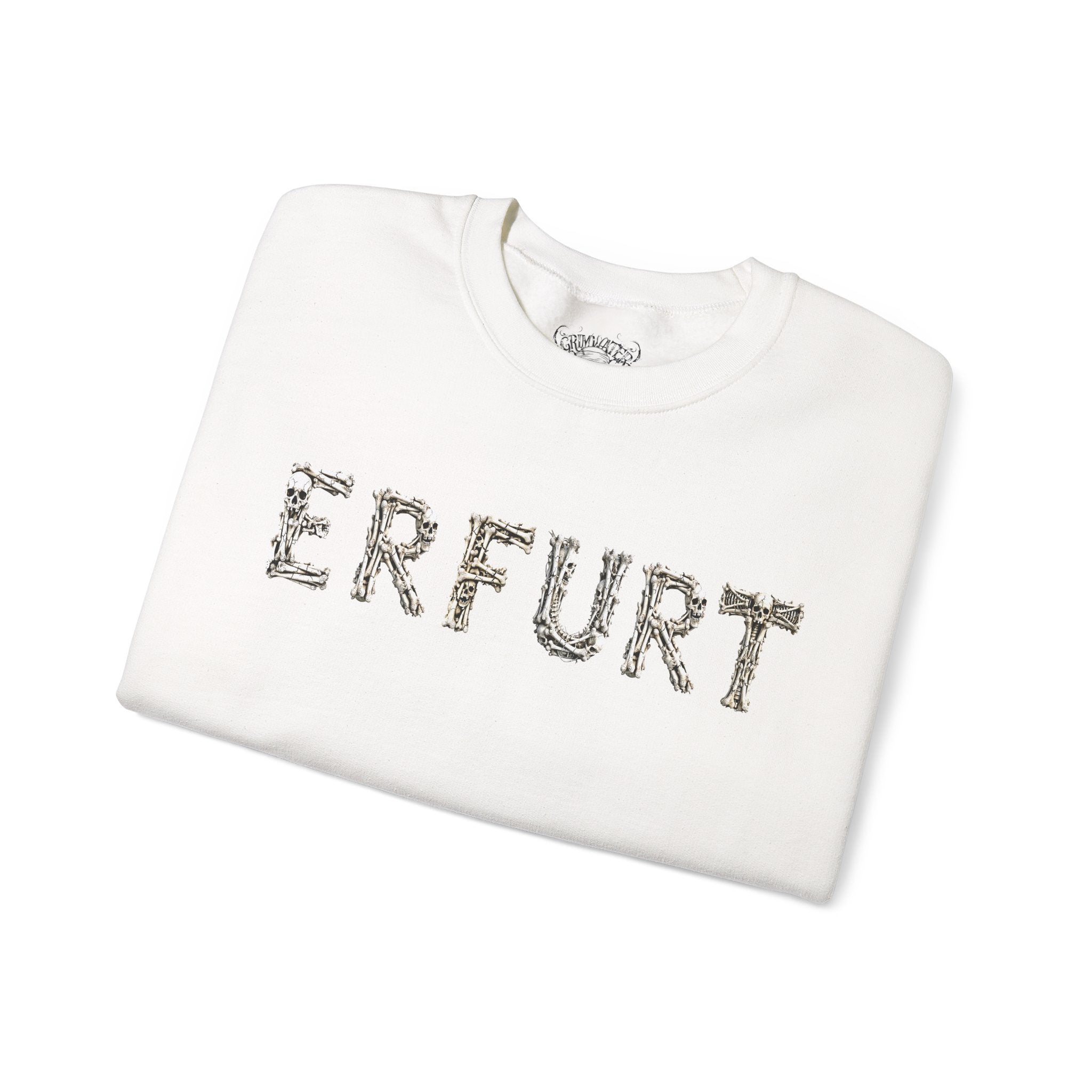 Erfurt: Front-/Backprint, Unisex Sweatshirt **Grimwater-Edition**