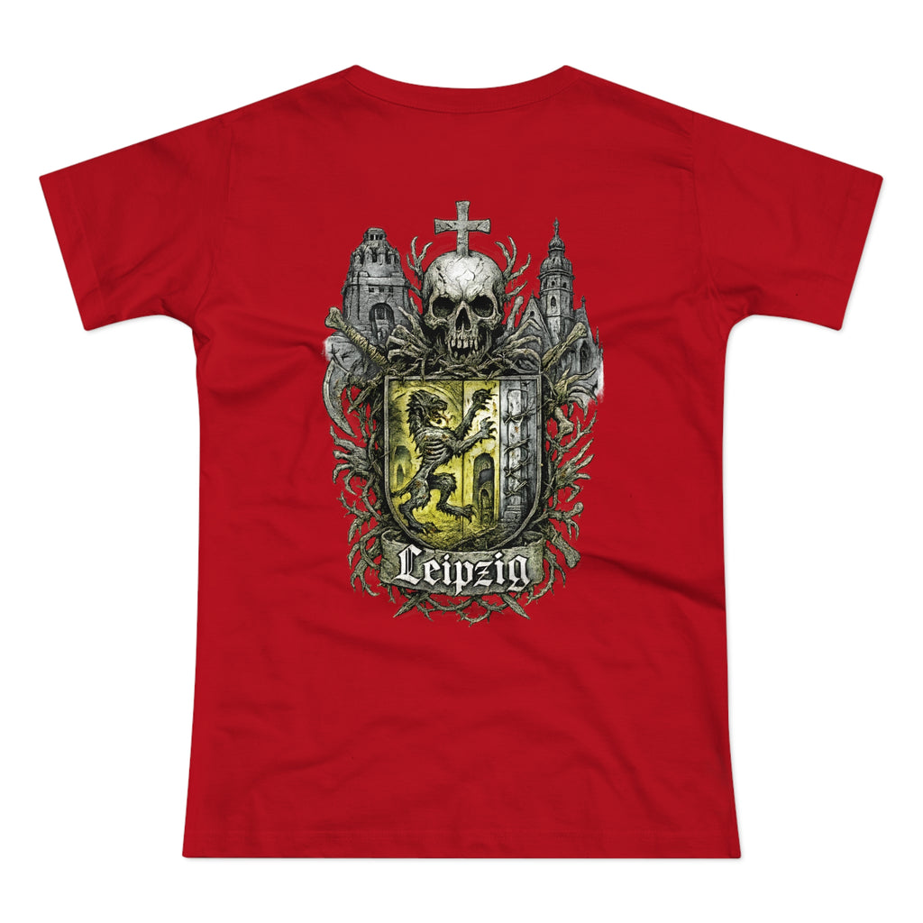 Leipzig: Front-/Backprint, Womens' T-Shirt **Grimwater-Edition**