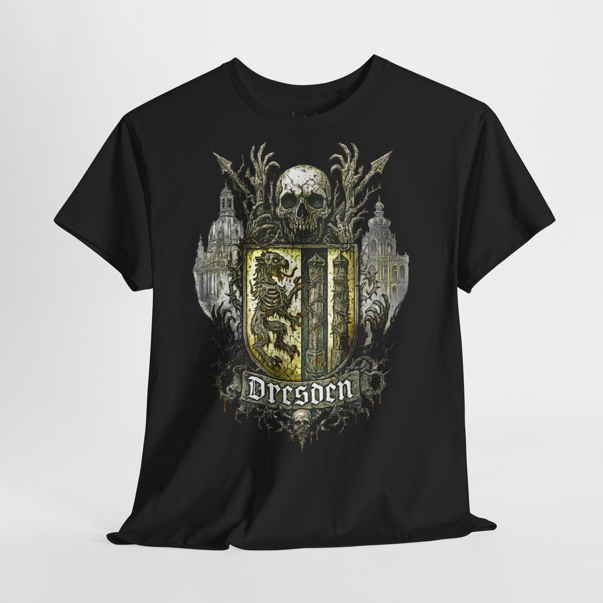 Dresden: Frontprint, Unisex T-Shirt **Grimwater-Edition**