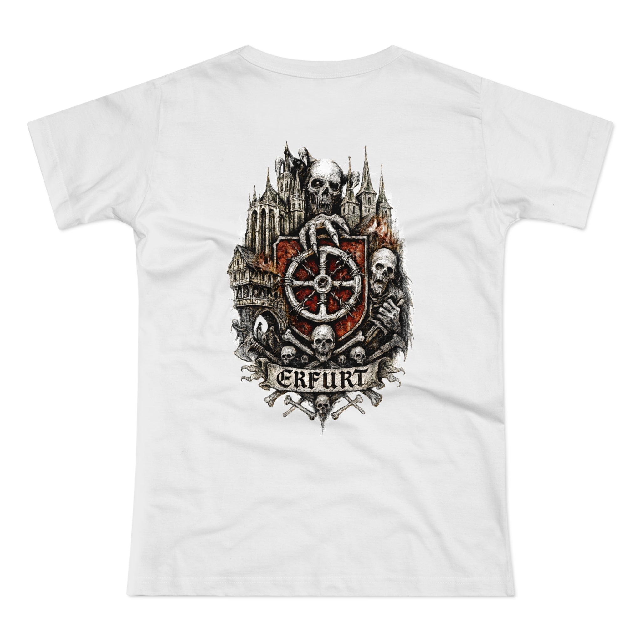 Erfurt: Front-/Backprint, Womens' T-Shirt **Grimwater-Edition**