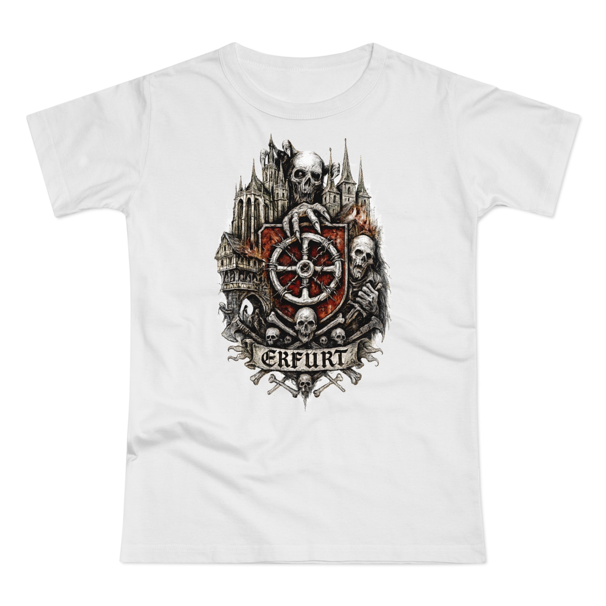 Erfurt: Frontprint, Womens' T-Shirt **Grimwater-Edition**
