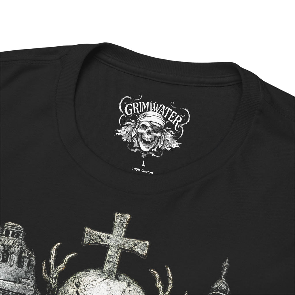 Leipzig: Frontprint, Unisex T-Shirt **Grimwater-Edition**