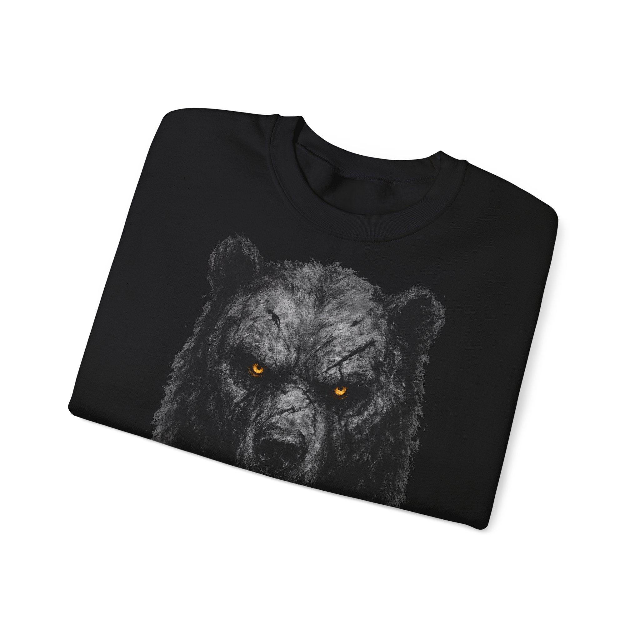 Bär: Animals-Collection, Frontprint, Unisex Sweatshirt, Bear Spirit