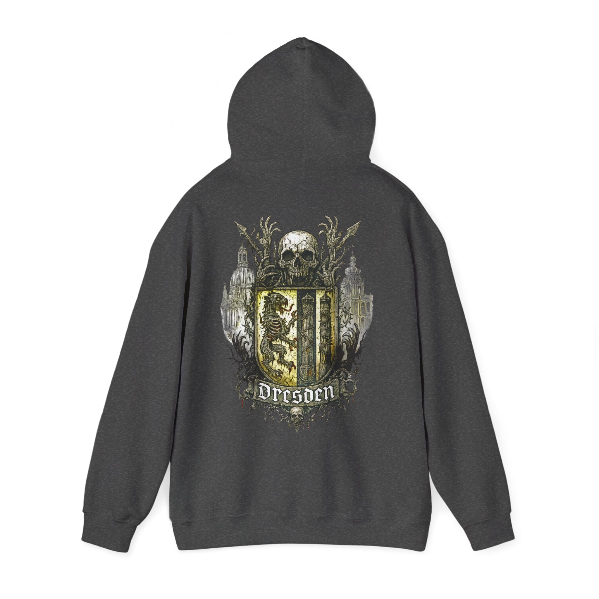 Dresden: Front-/Backprint, Unisex Hoodie **Grimwater-Edition**