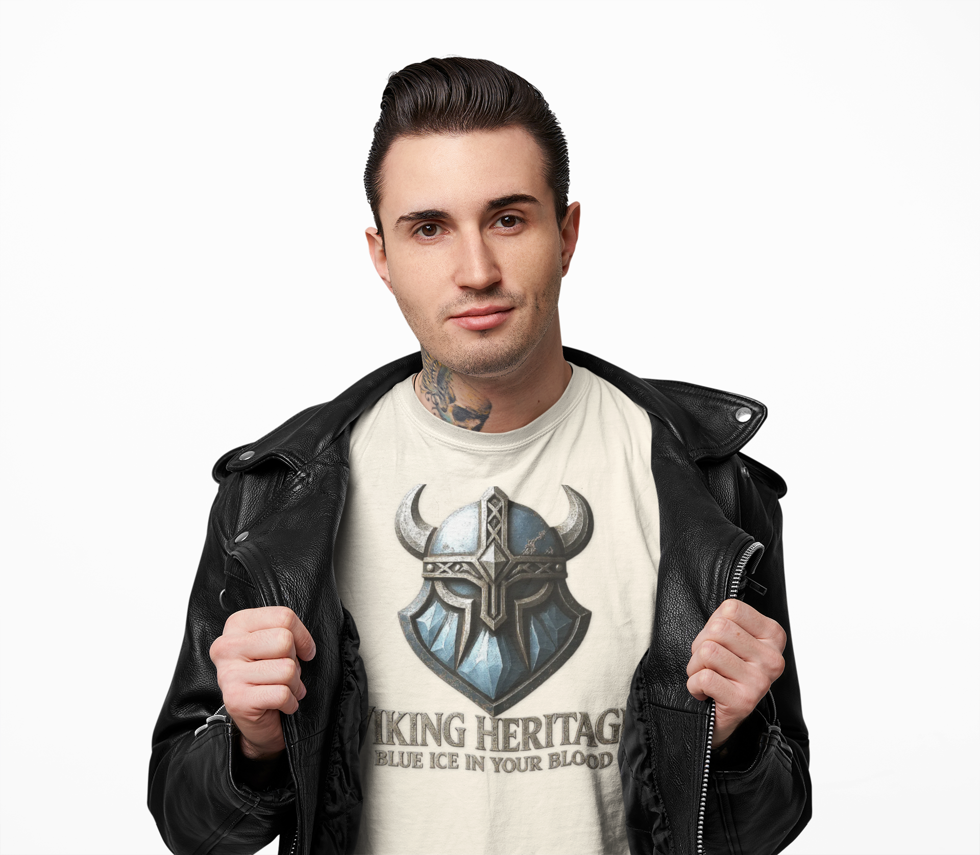 Viking Heritage Tee, Unisex Heavy Cotton T-Shirt, Perfect for Festivals, Heritage Celebrations, Gift for Viking Fans, Casual Wear
