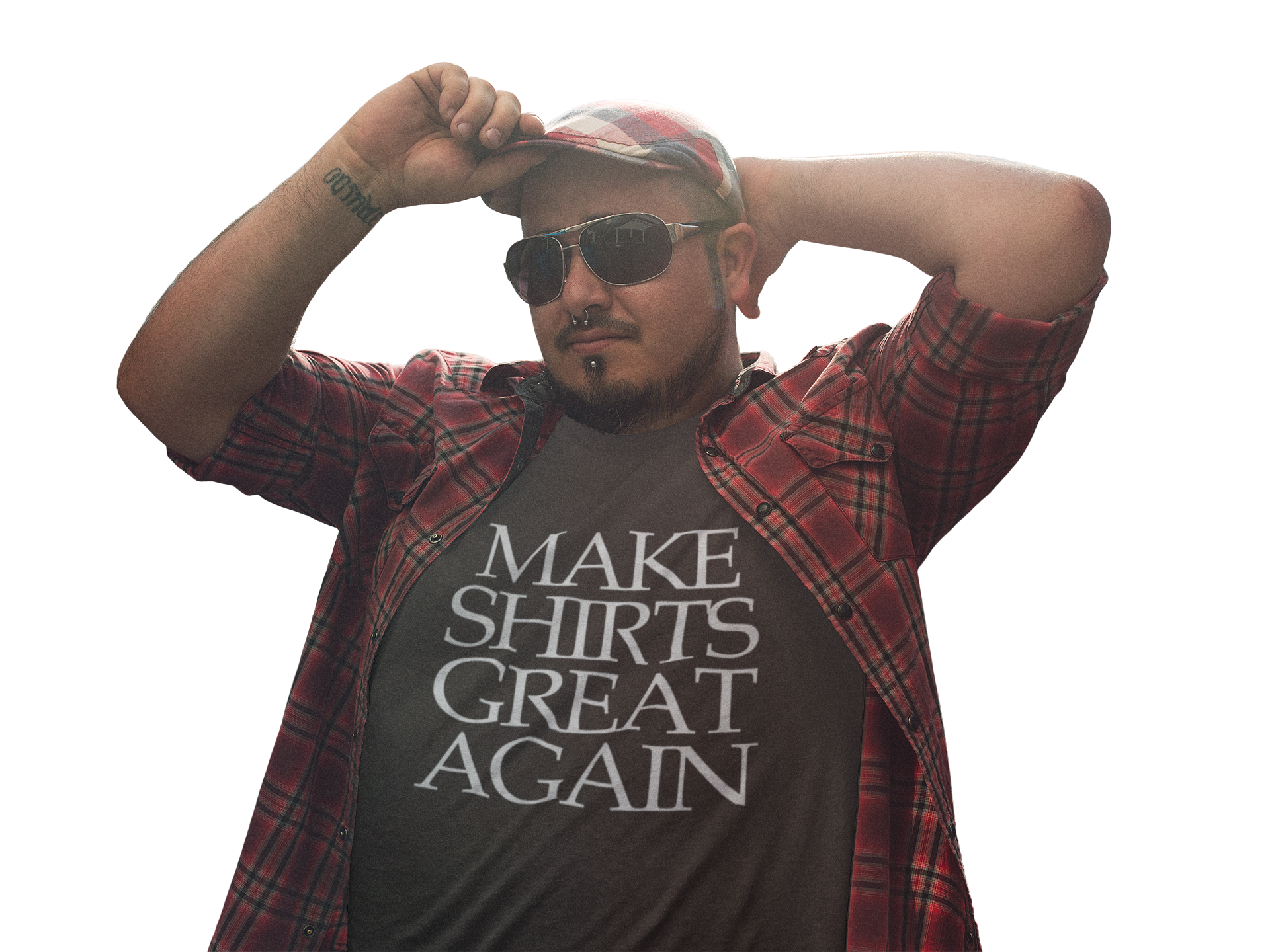 Supersize Shirts - Make Shirts Great Again, Gift for Dad, Funny Shirt, Statement Tee, Comfortable Wear
