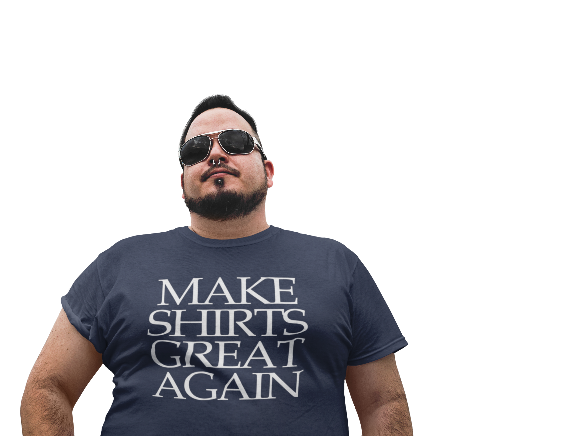 Supersize Shirts - Make Shirts Great Again, Gift for Dad, Funny Shirt, Statement Tee, Comfortable Wear