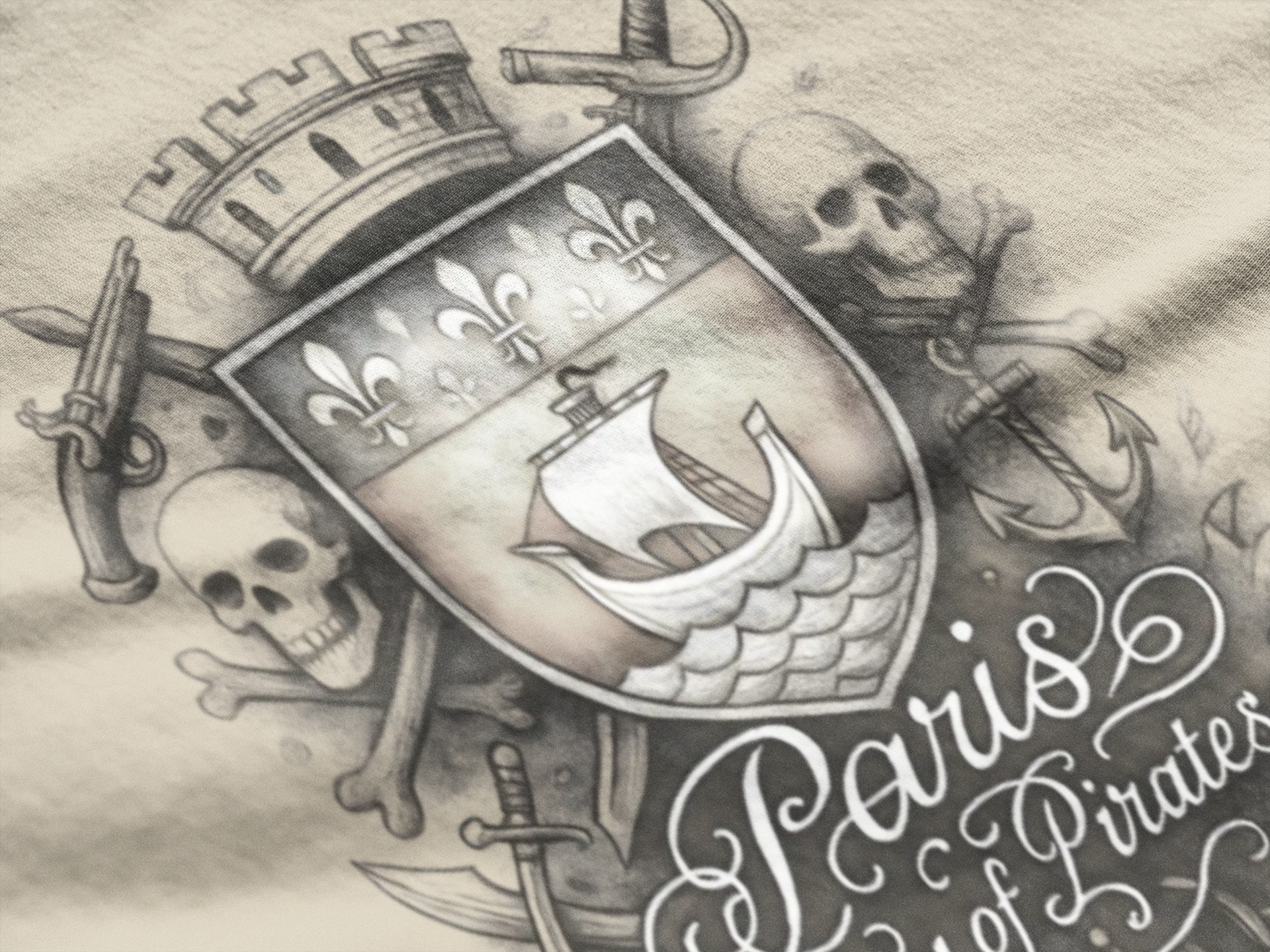 Grimwater Edition - Paris and the Savage Pirates of River Seine