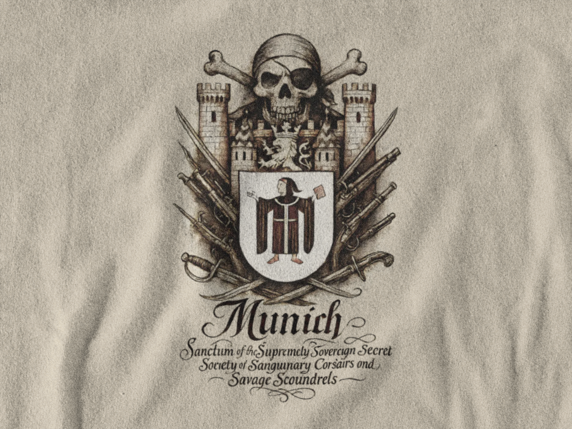 Grimwater Edition - Munich, City of the hidden Skull & Bone Empire