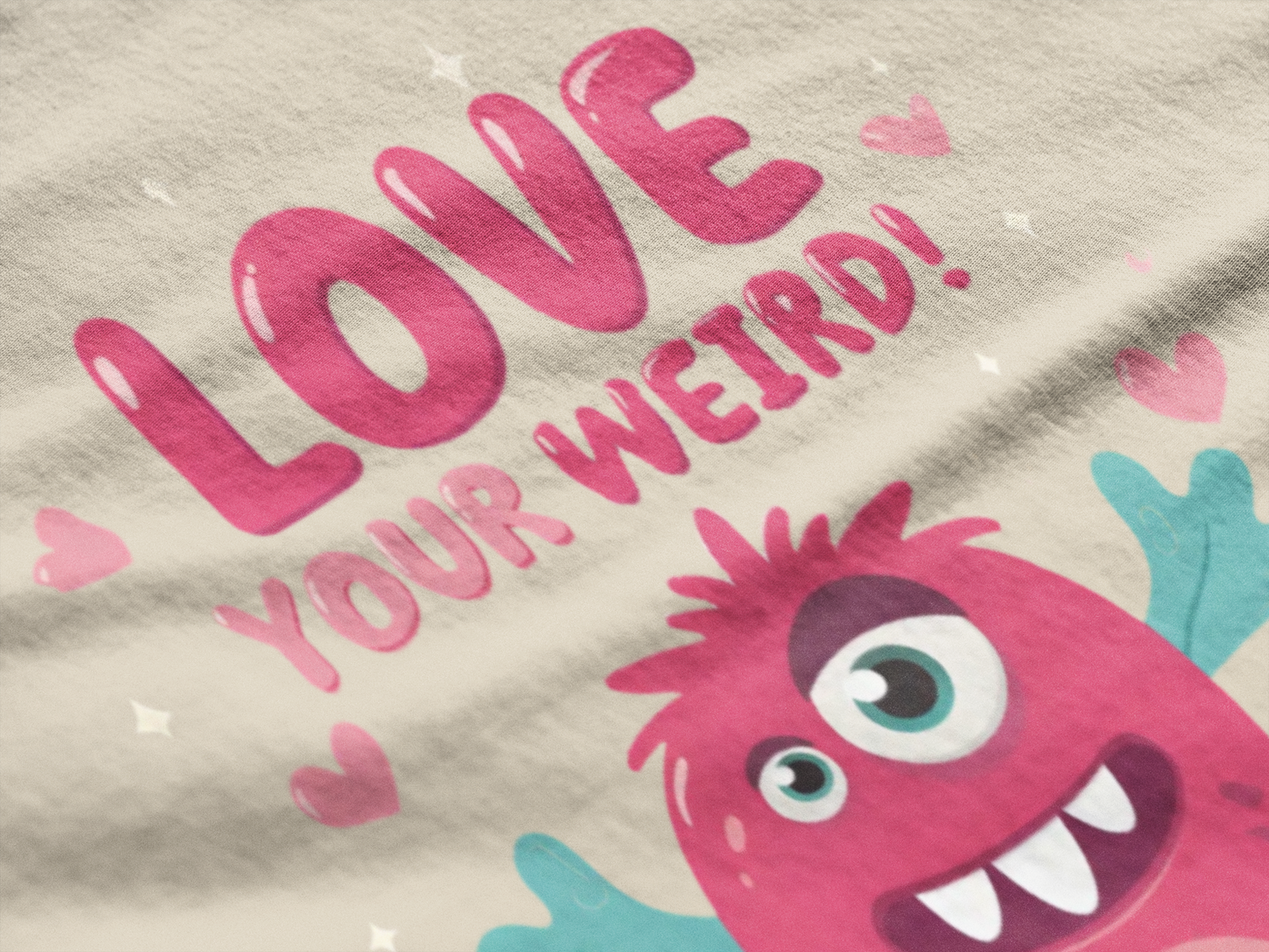 Weird and Ok with that :)