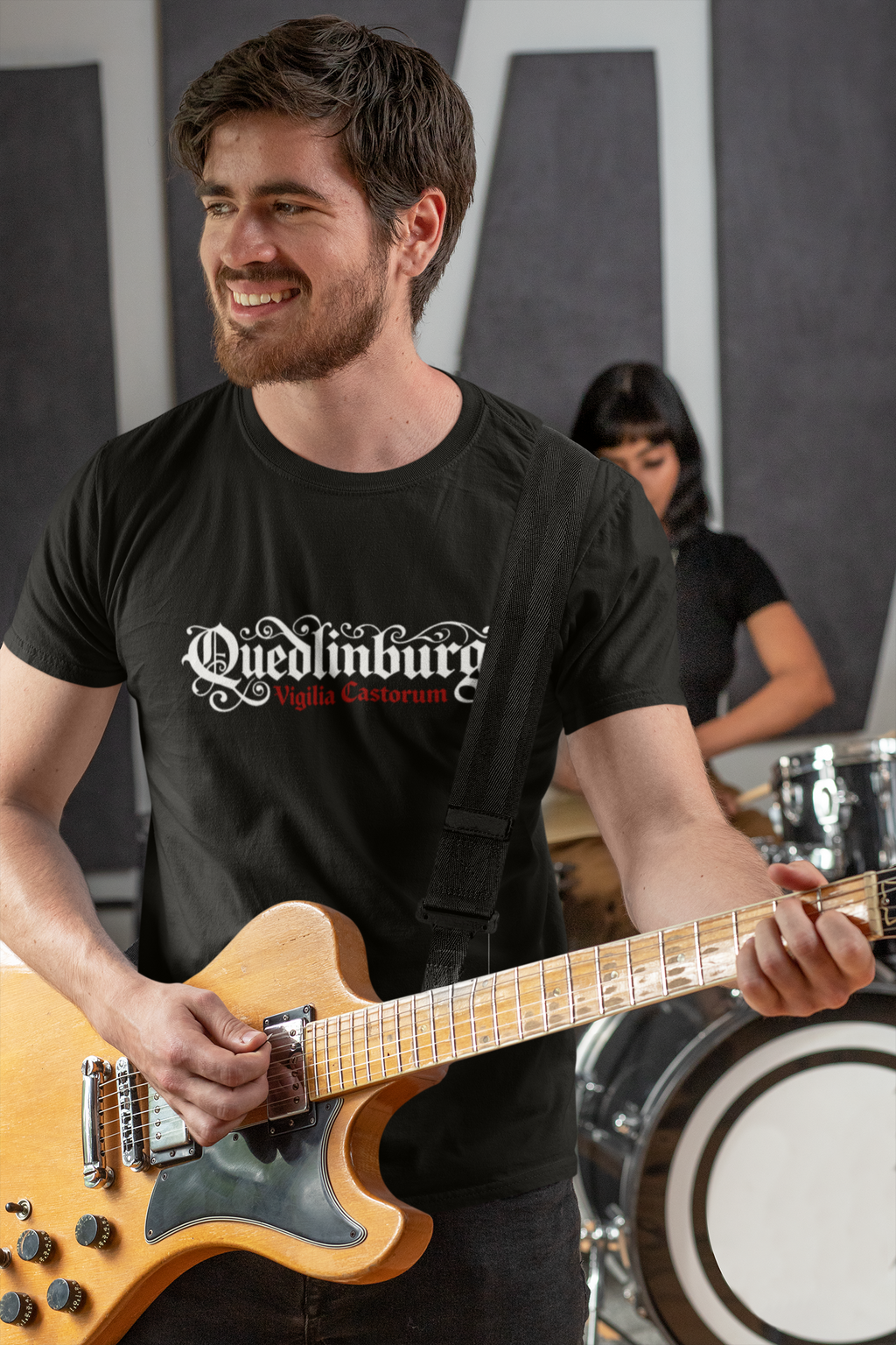Quedlinburg - Vigila Castorum - Casual Wear, Gift for Friends, Everyday Style, Unique Statement Top, Versatile Layering Piece