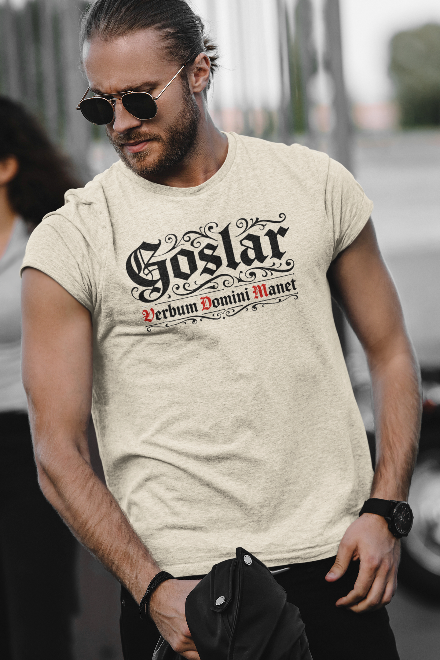 Goslar - Verbum Domini Manet - Heavy Cotton Tee, Graphic Tee, Unisex T-Shirt, Casual Wear, Gift for Him/Her, Vintage Style Shirt